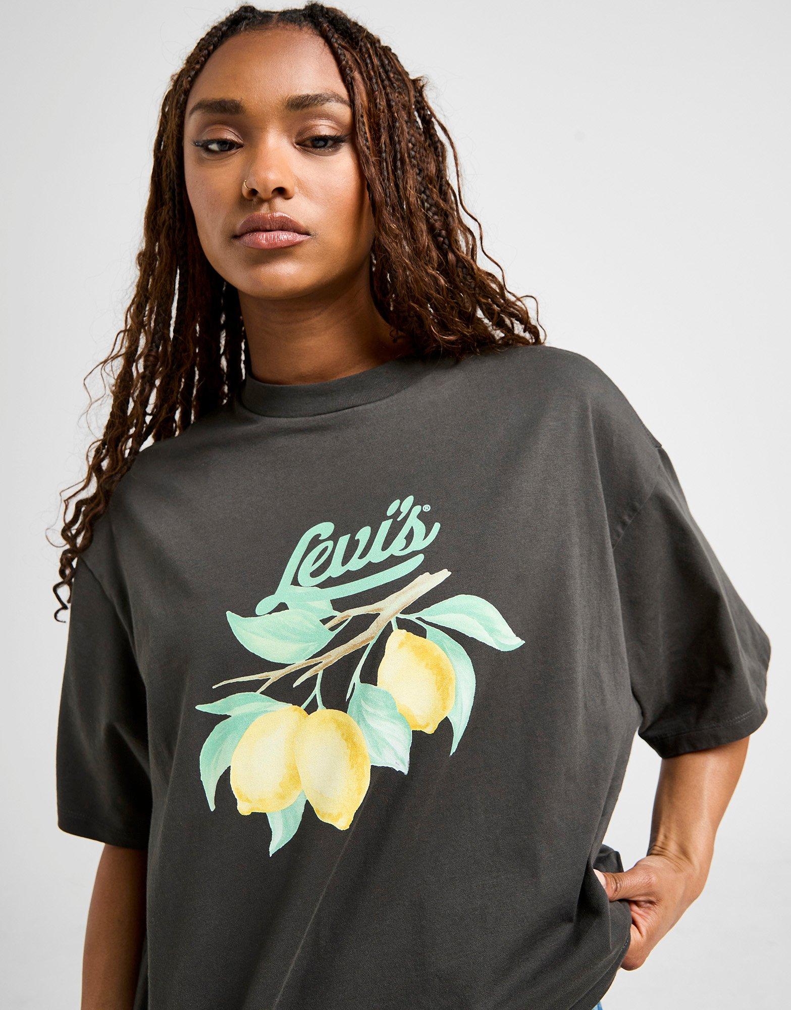Lemon Graphic Boyfriend T-Shirt