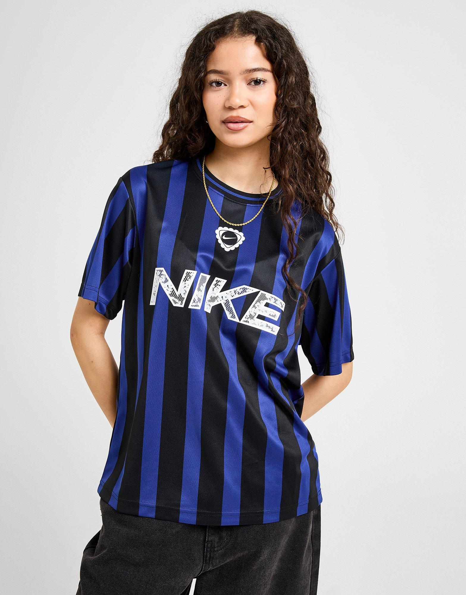 Football Stripe Oversized Shirt