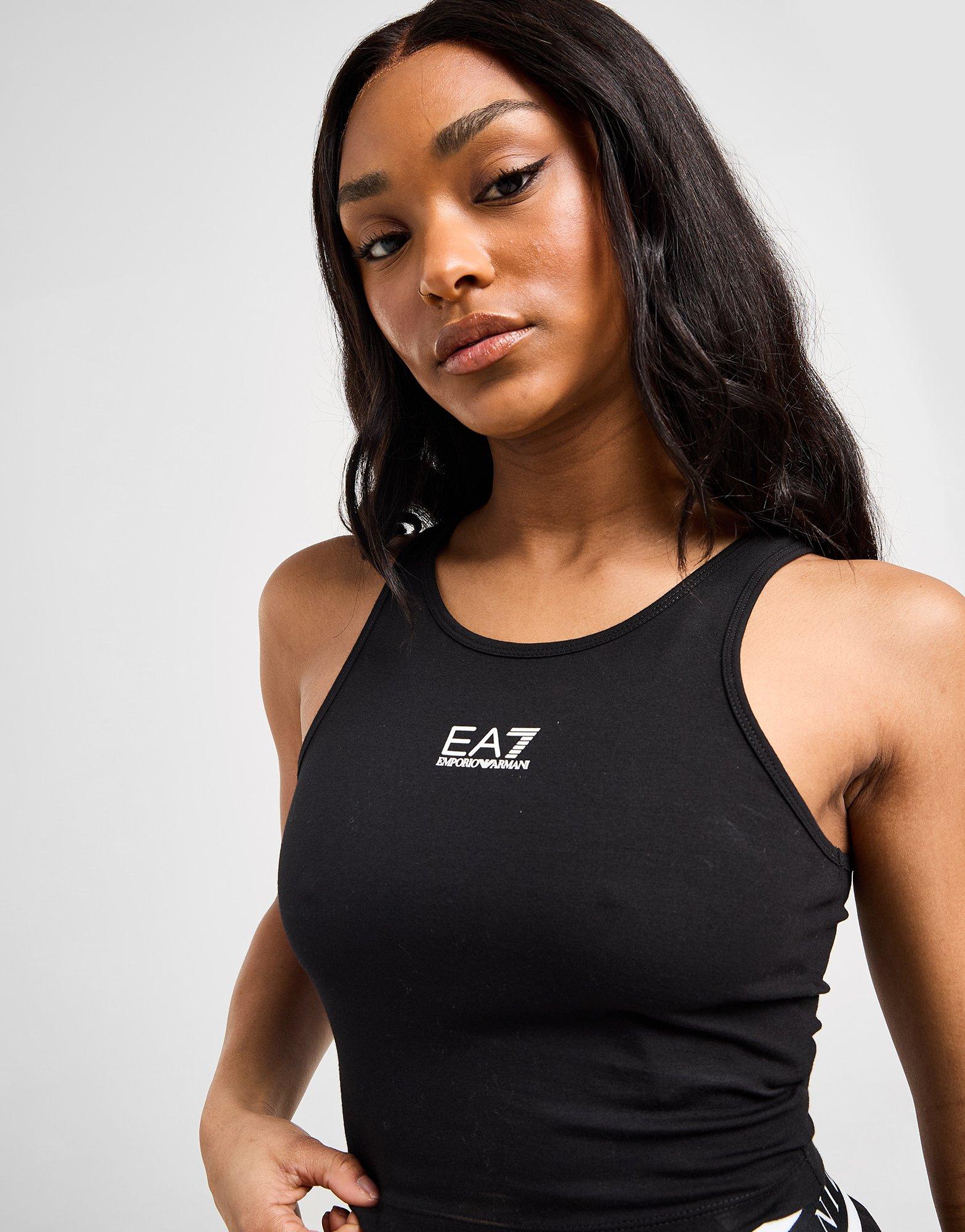 EA7 Emporio Armani Logo Slim Fit Tank Top