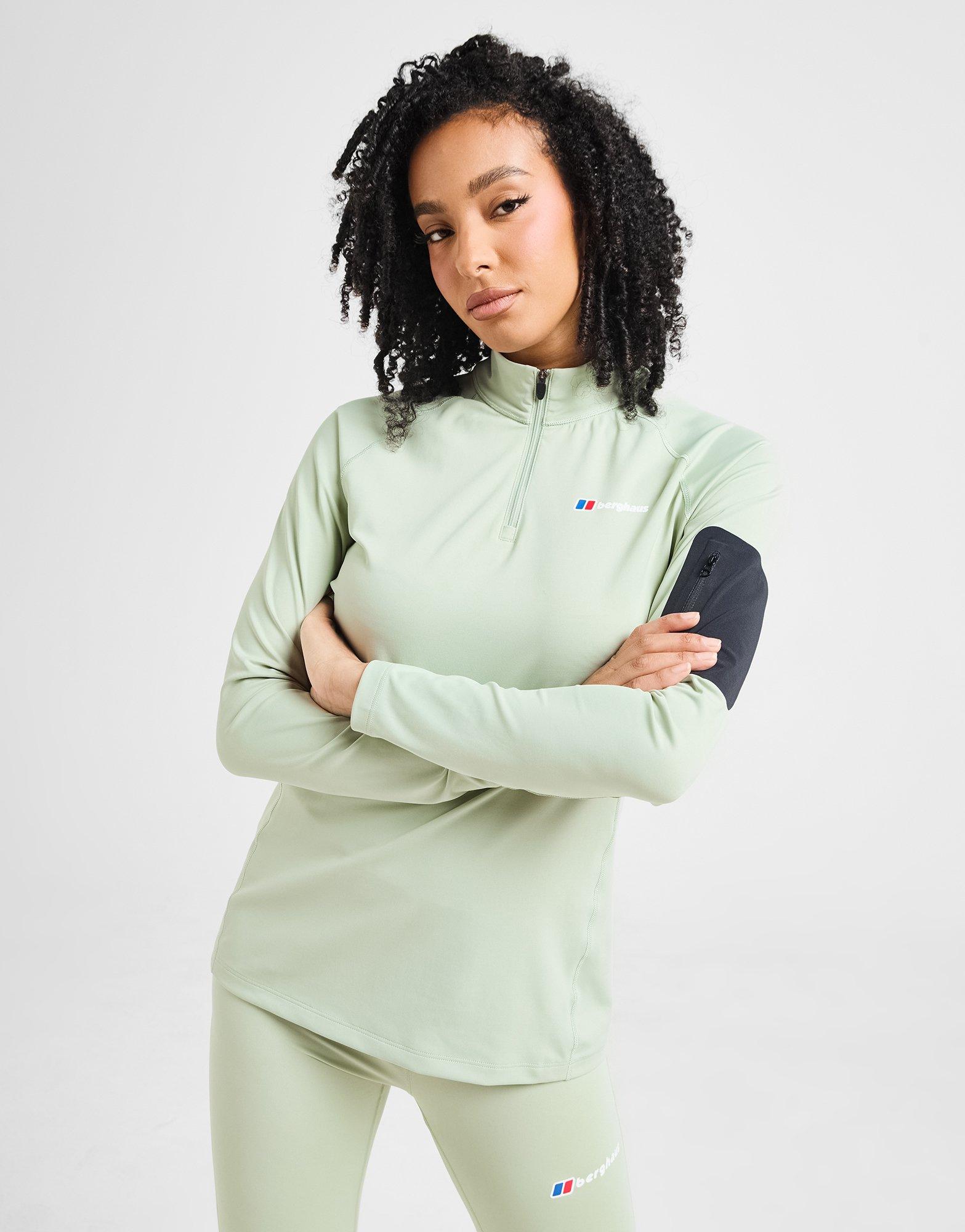 Woven Pocket 1/4 Zip Top