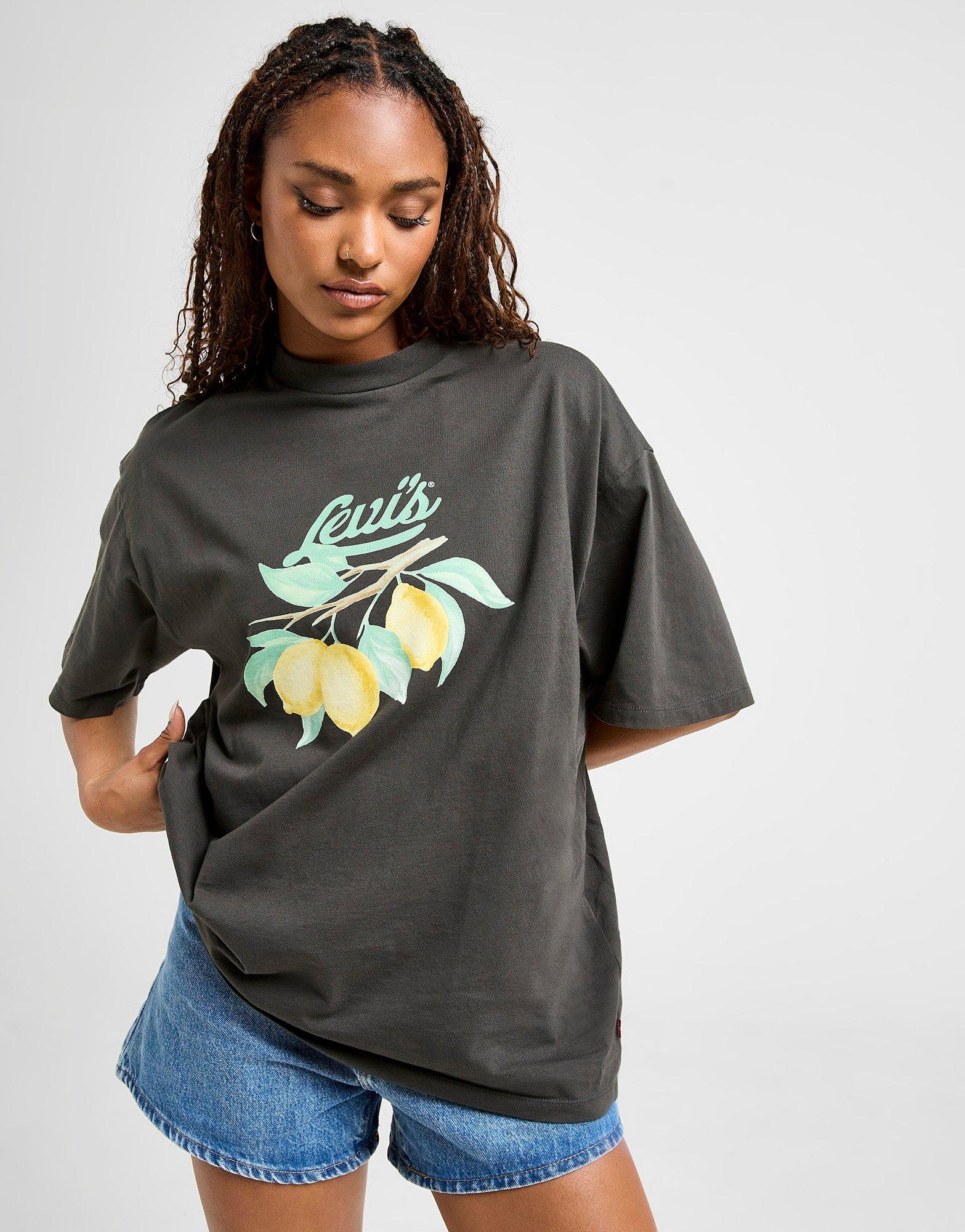 Lemon Graphic Boyfriend T-Shirt