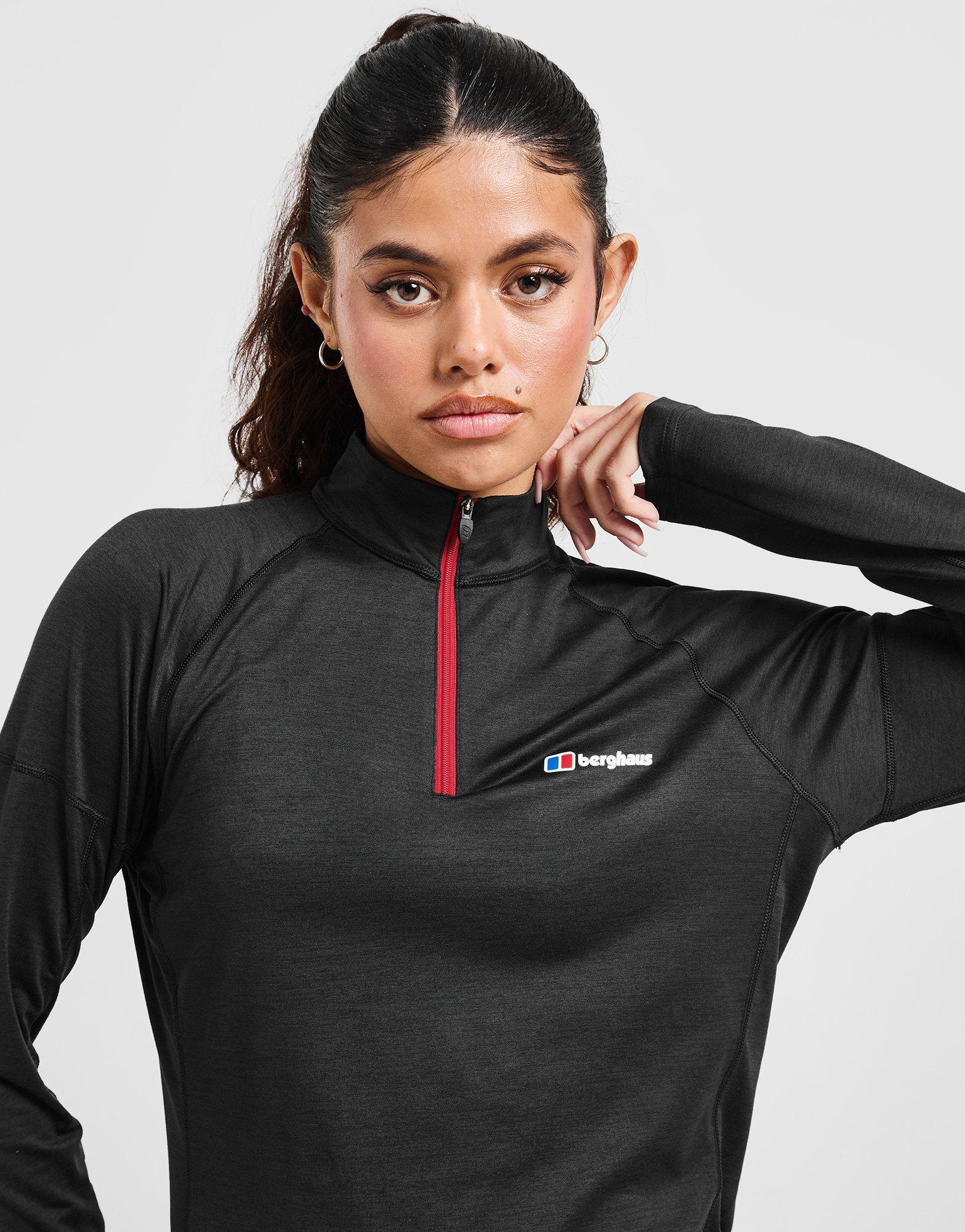 Woven Pocket 1/4 Zip Top