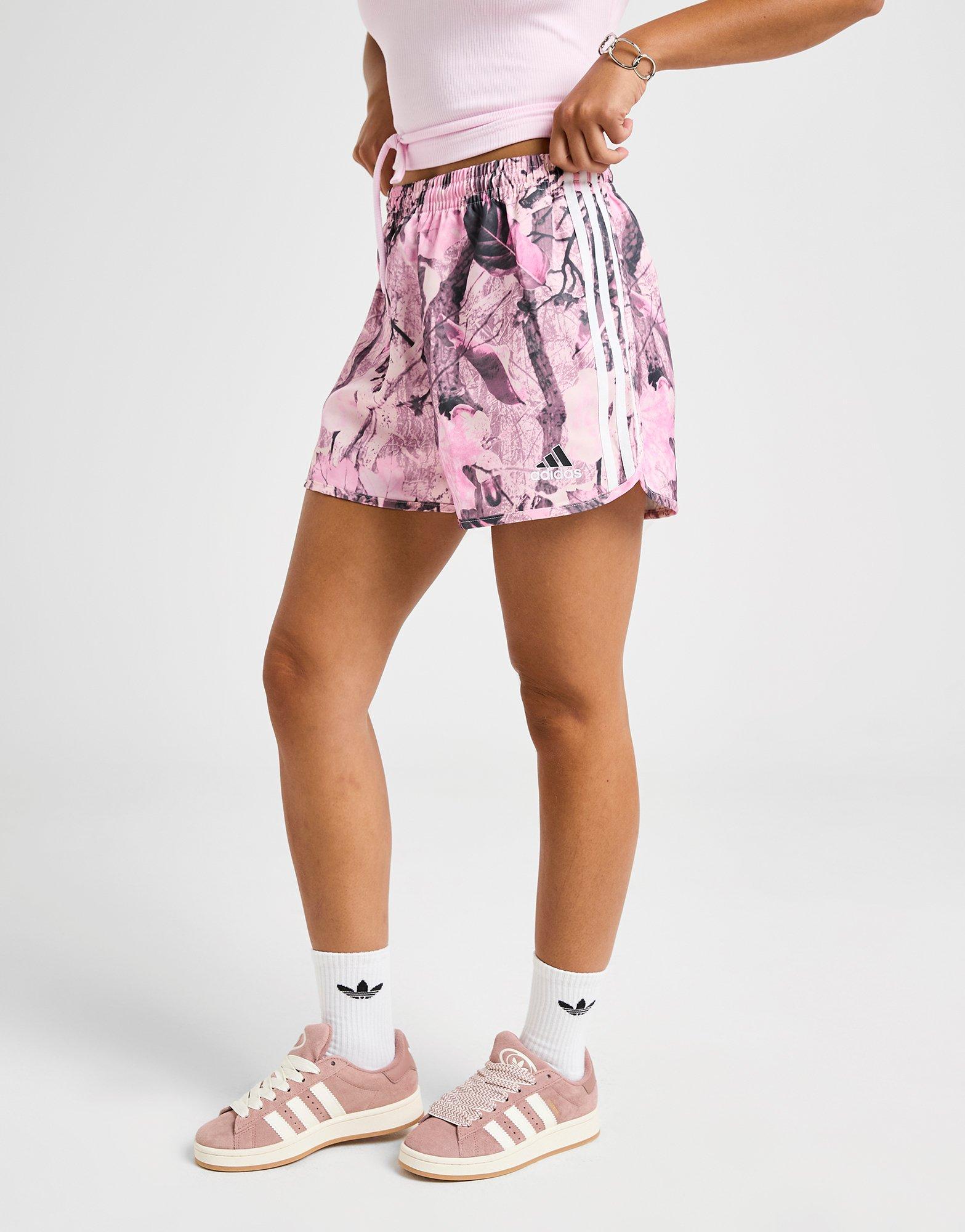 Satin Camo Shorts