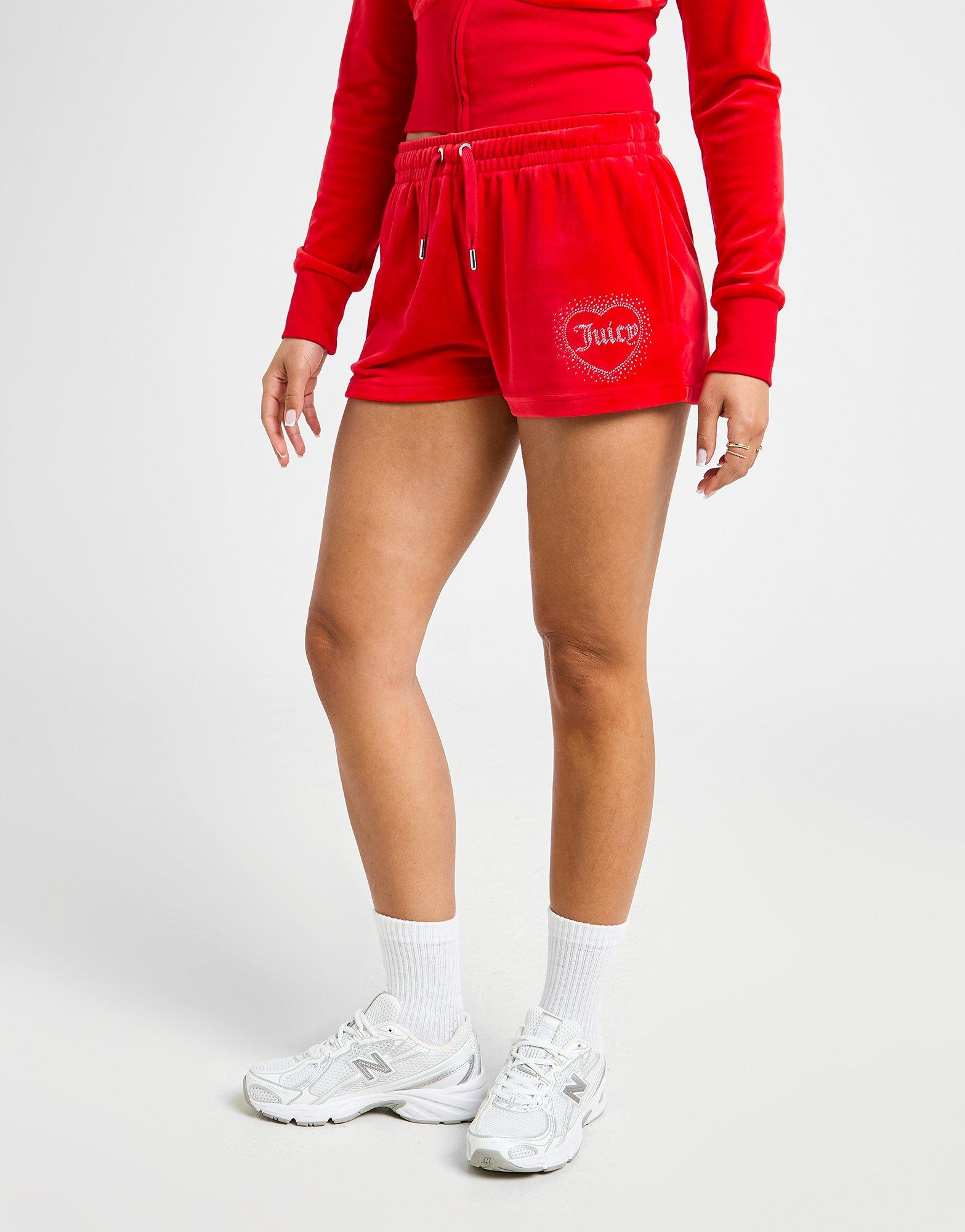 Diamante Heart Logo Shorts