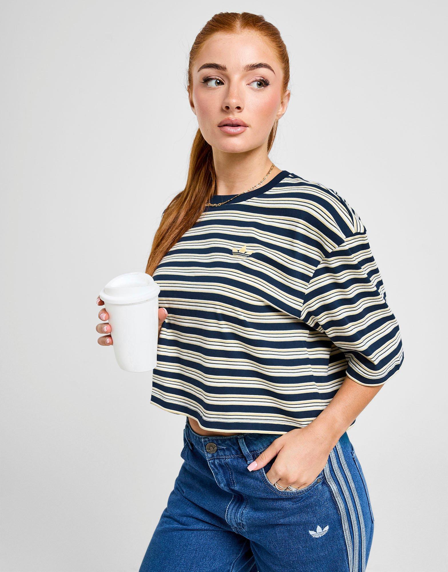Originals Stripe Crop T-Shirt