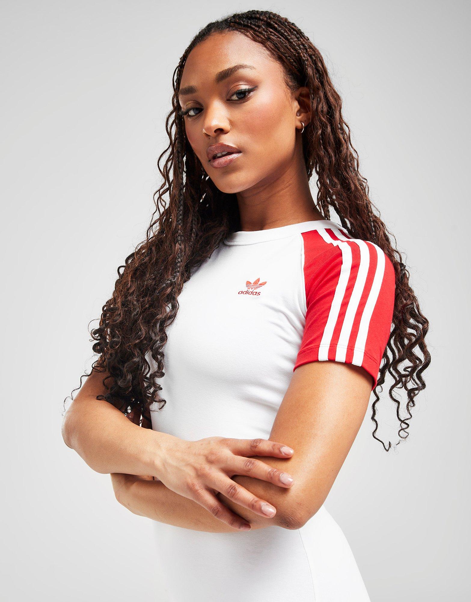 Originals Adicolor 3-Stripes Raglan Short Sleeve Dress