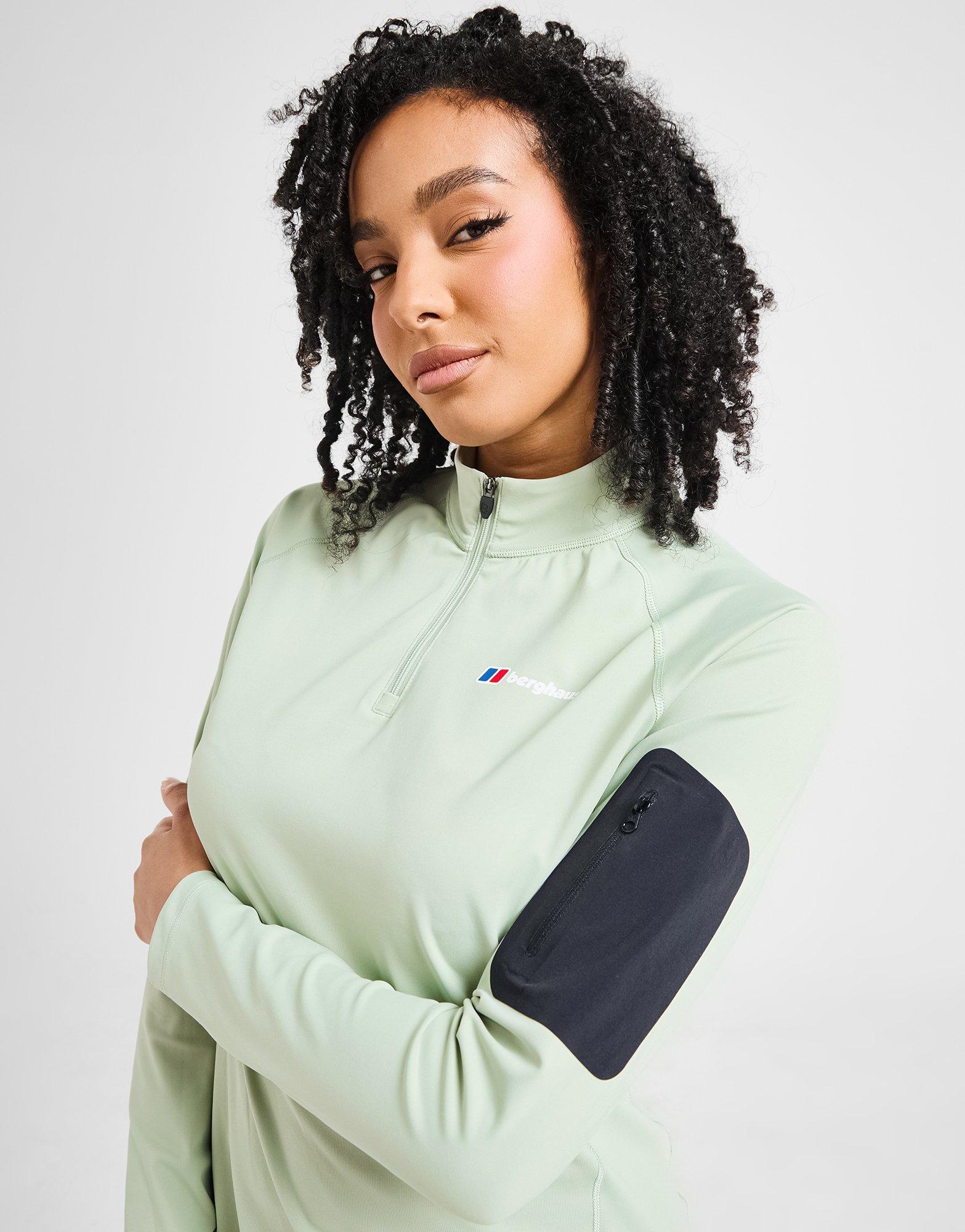 Woven Pocket 1/4 Zip Top