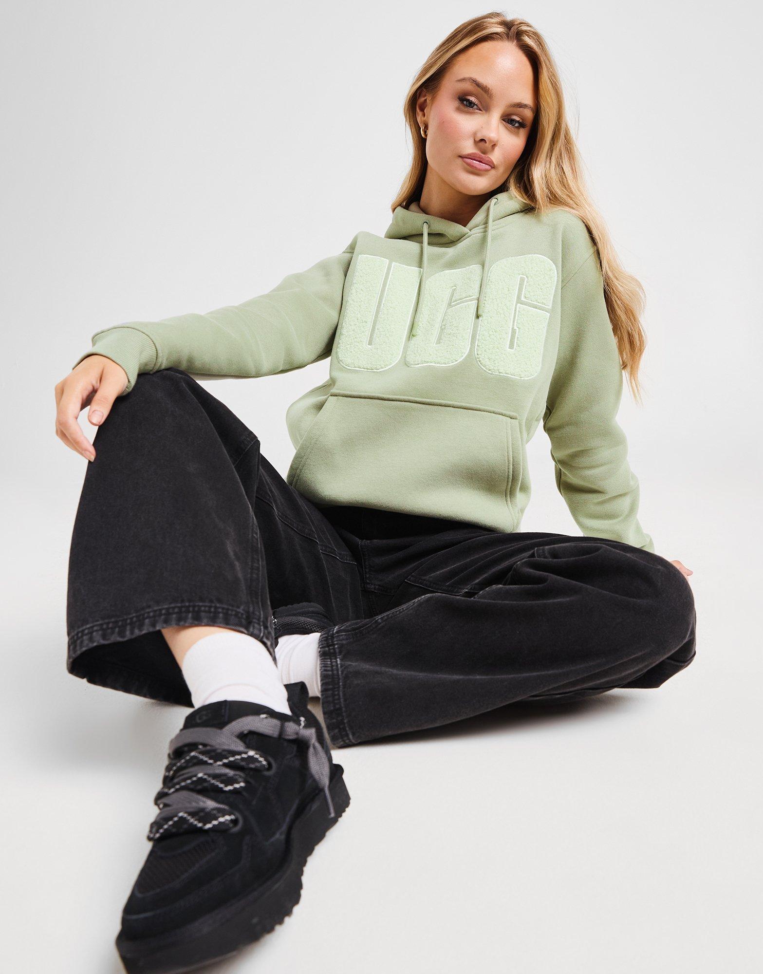 Fuzzy Logo Hoodie