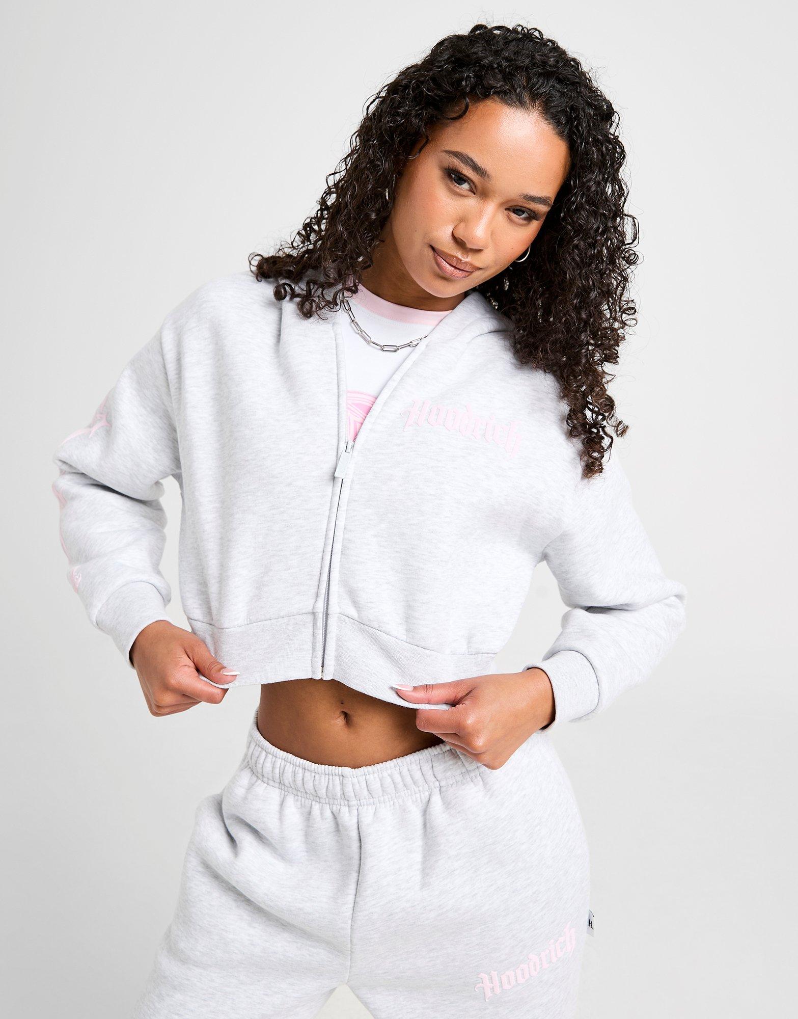Totum Crop Full Zip Hoodie