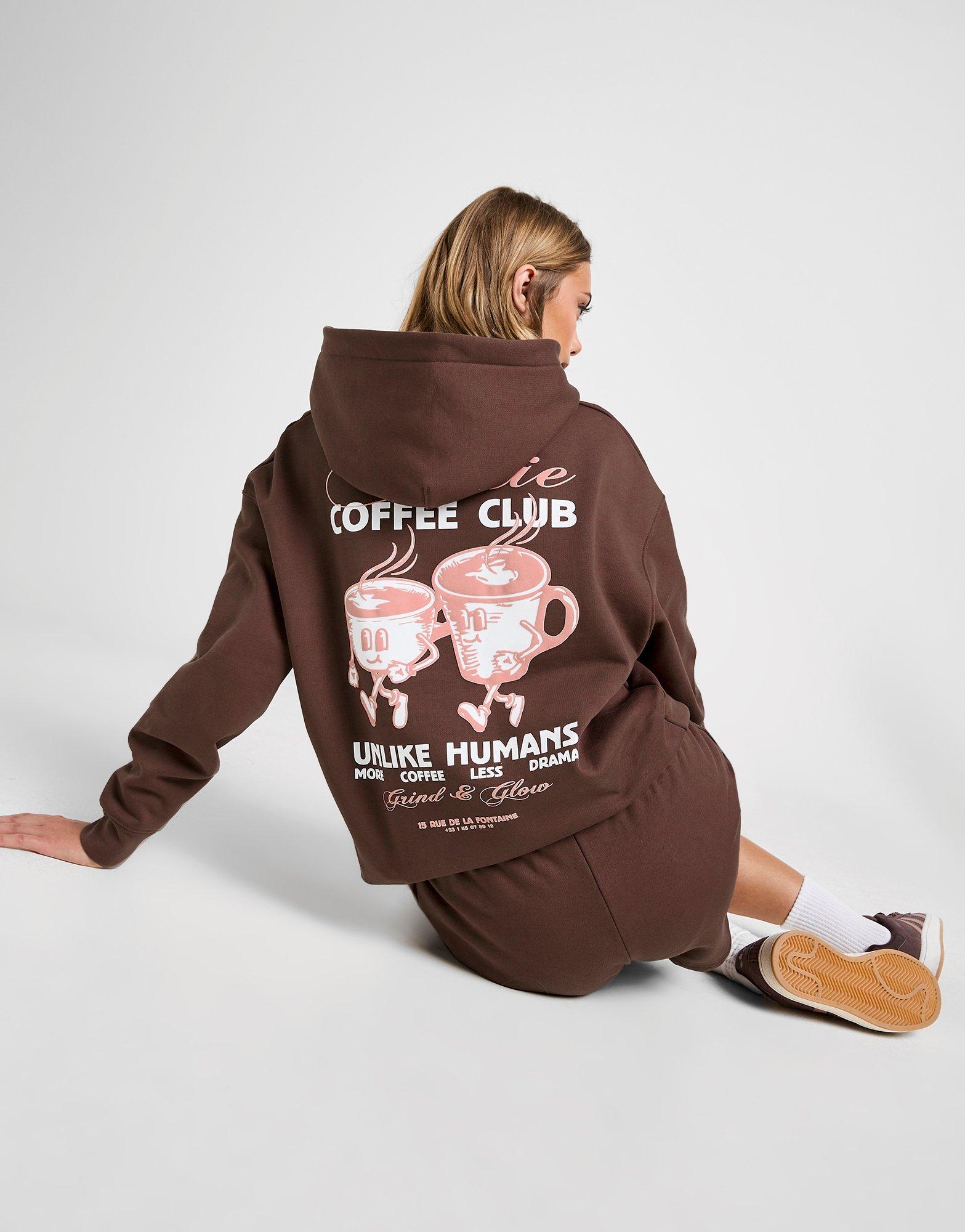 Unlike Humans Coffee Club Overhead Hoodie