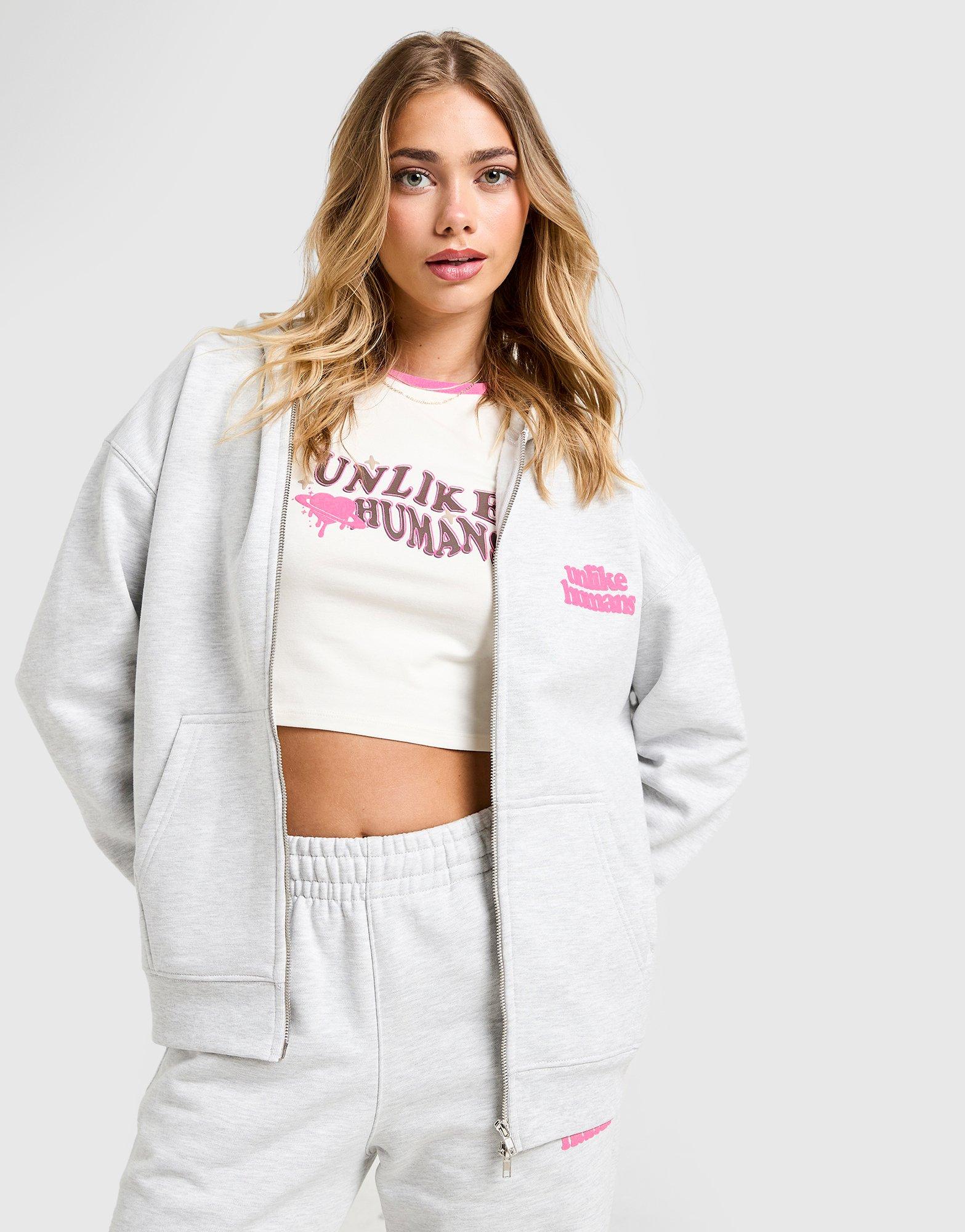 Unlike Humans Bubble Full Zip Hoodie