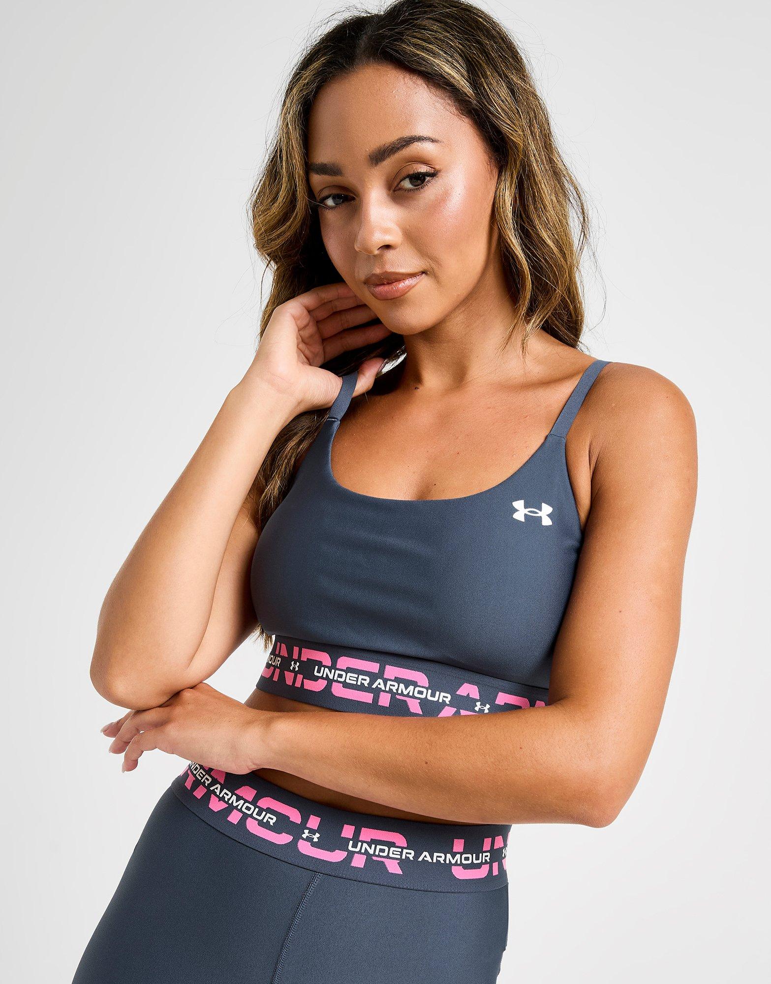 Double Wordmark Sports Bra