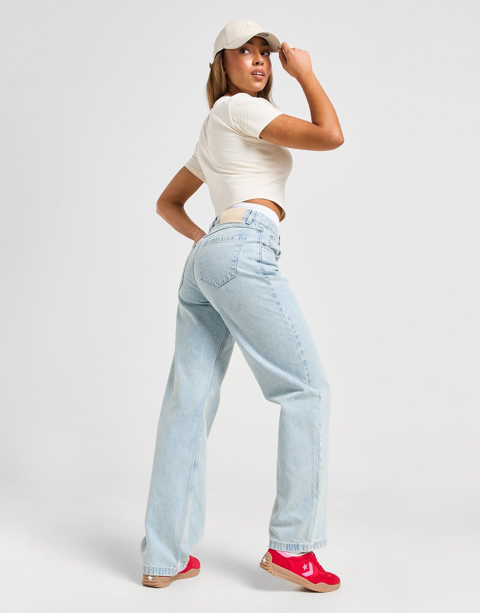 Unlike Humans Mid-Rise Loose Jeans