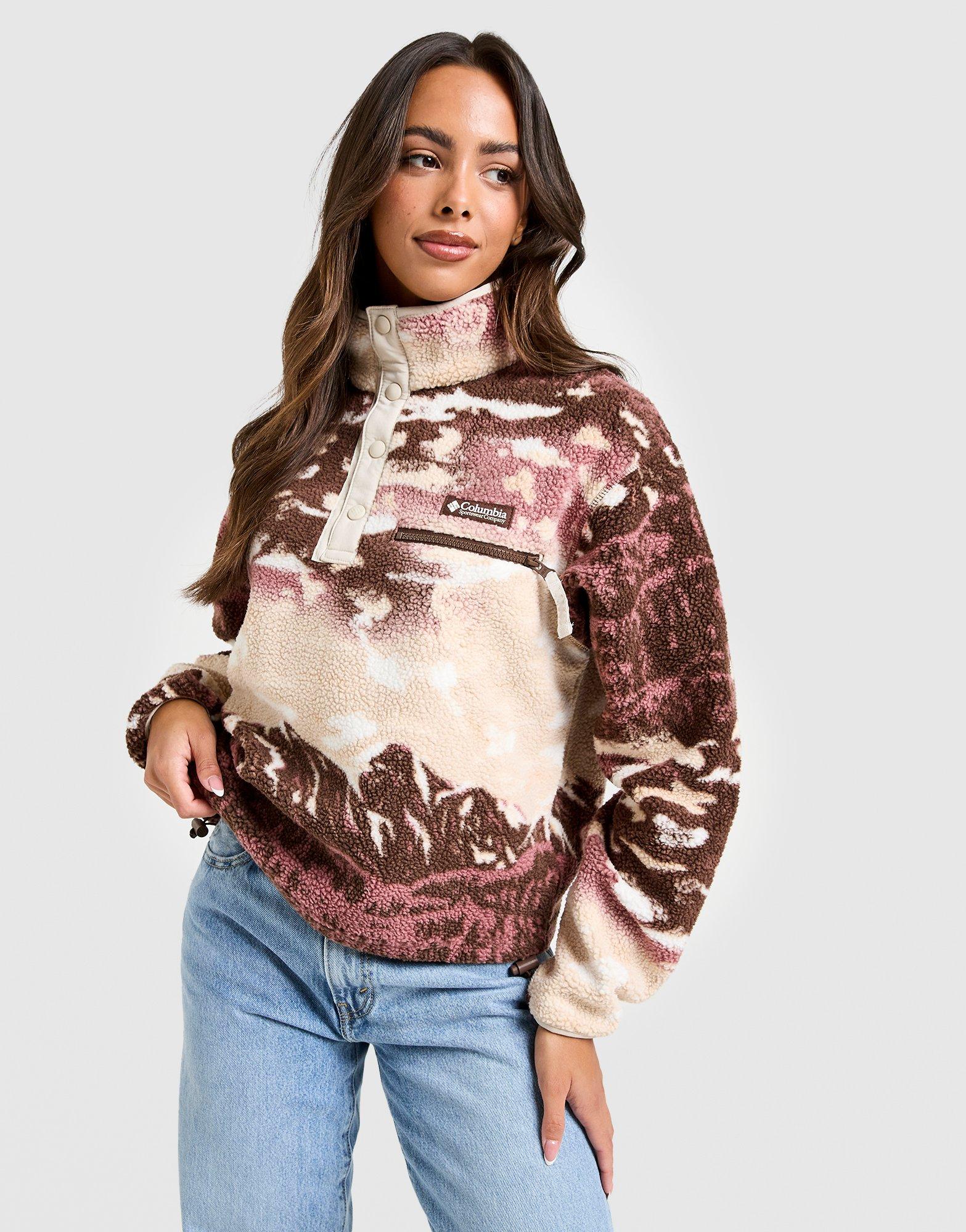 Columbia Helvetia Crop Print Fleece