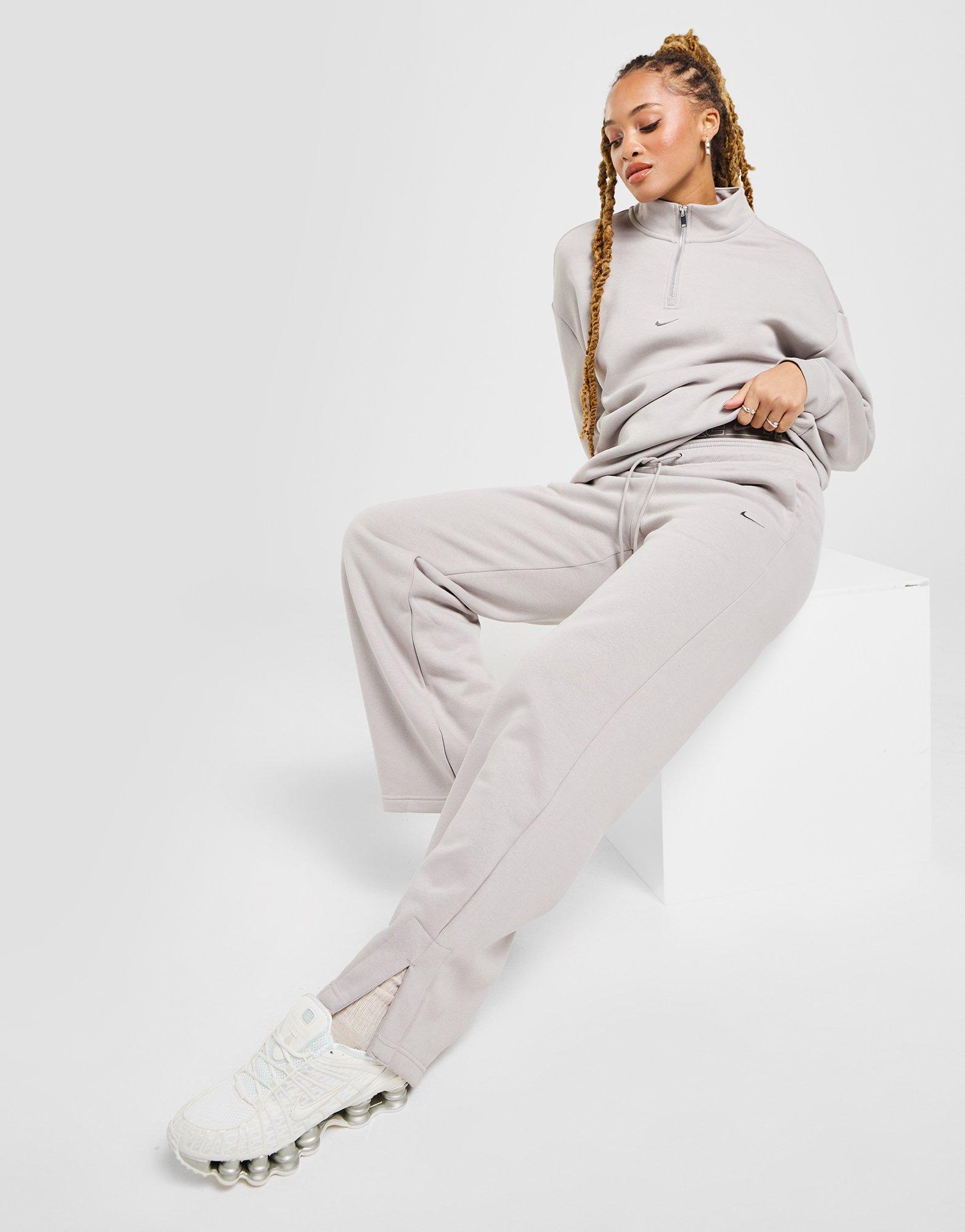 Graphic Swoosh Wide Leg Joggers