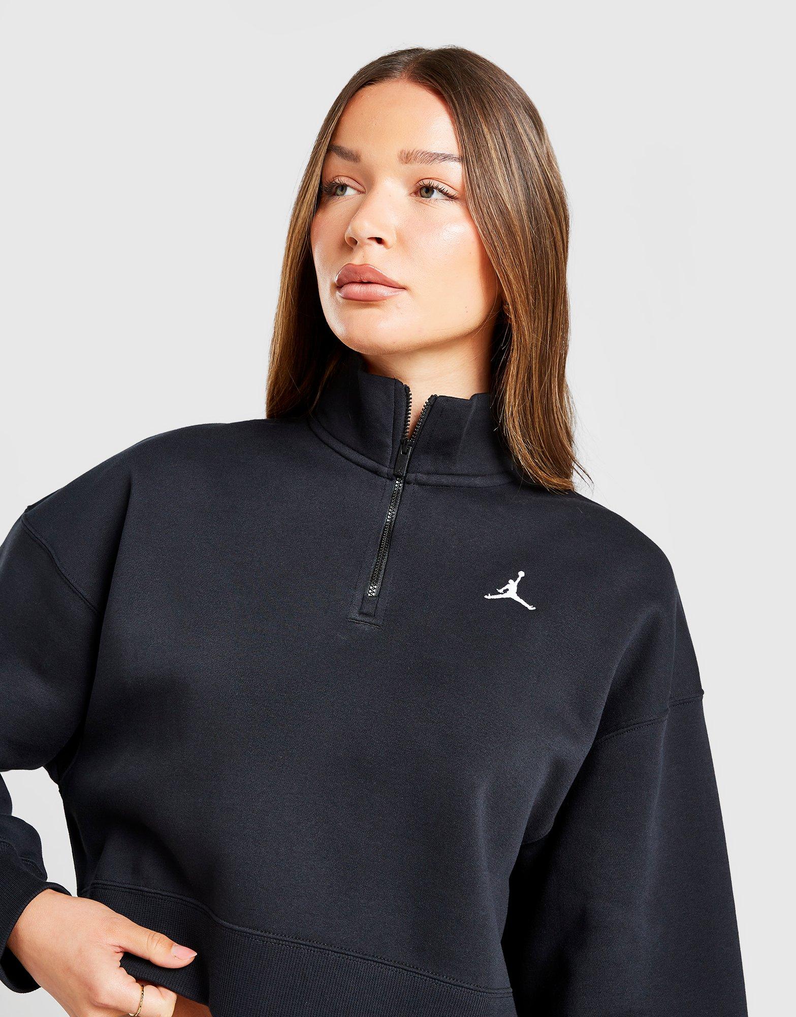 Brooklyn Crop 1/4 Zip Sweatshirt