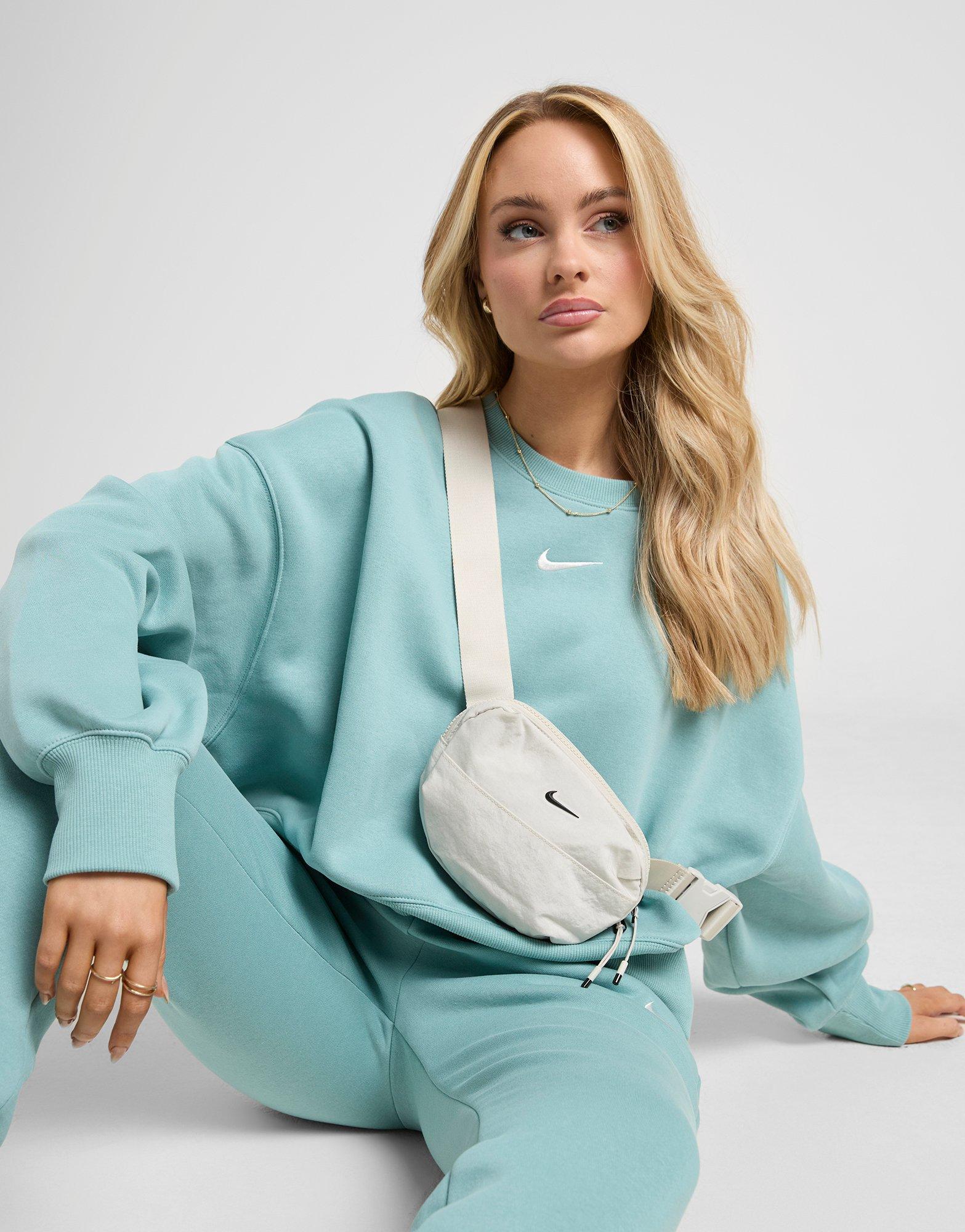 Phoenix Crop Oversized Crew Sweatshirt