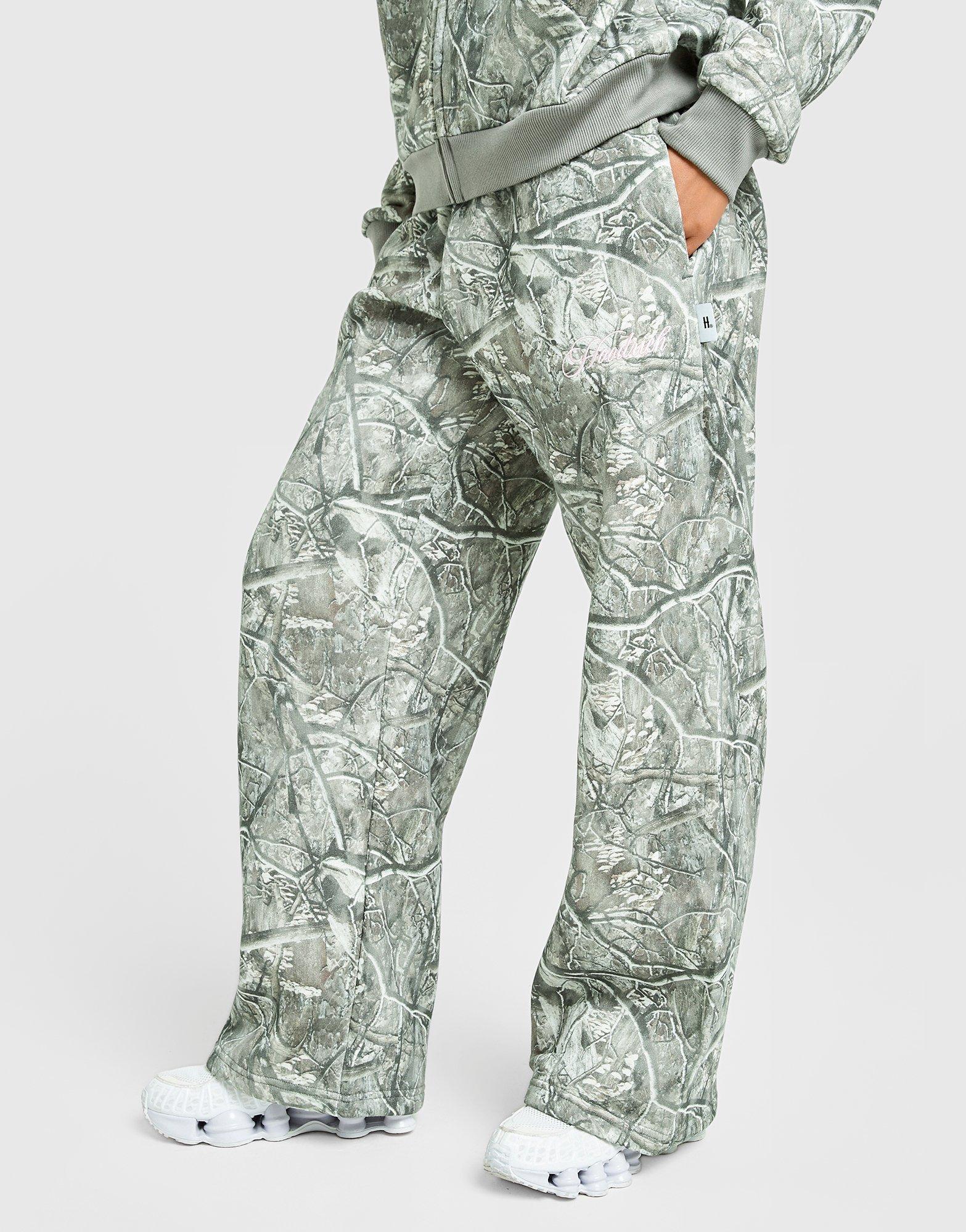 Woodland All Over Print Wide Joggers