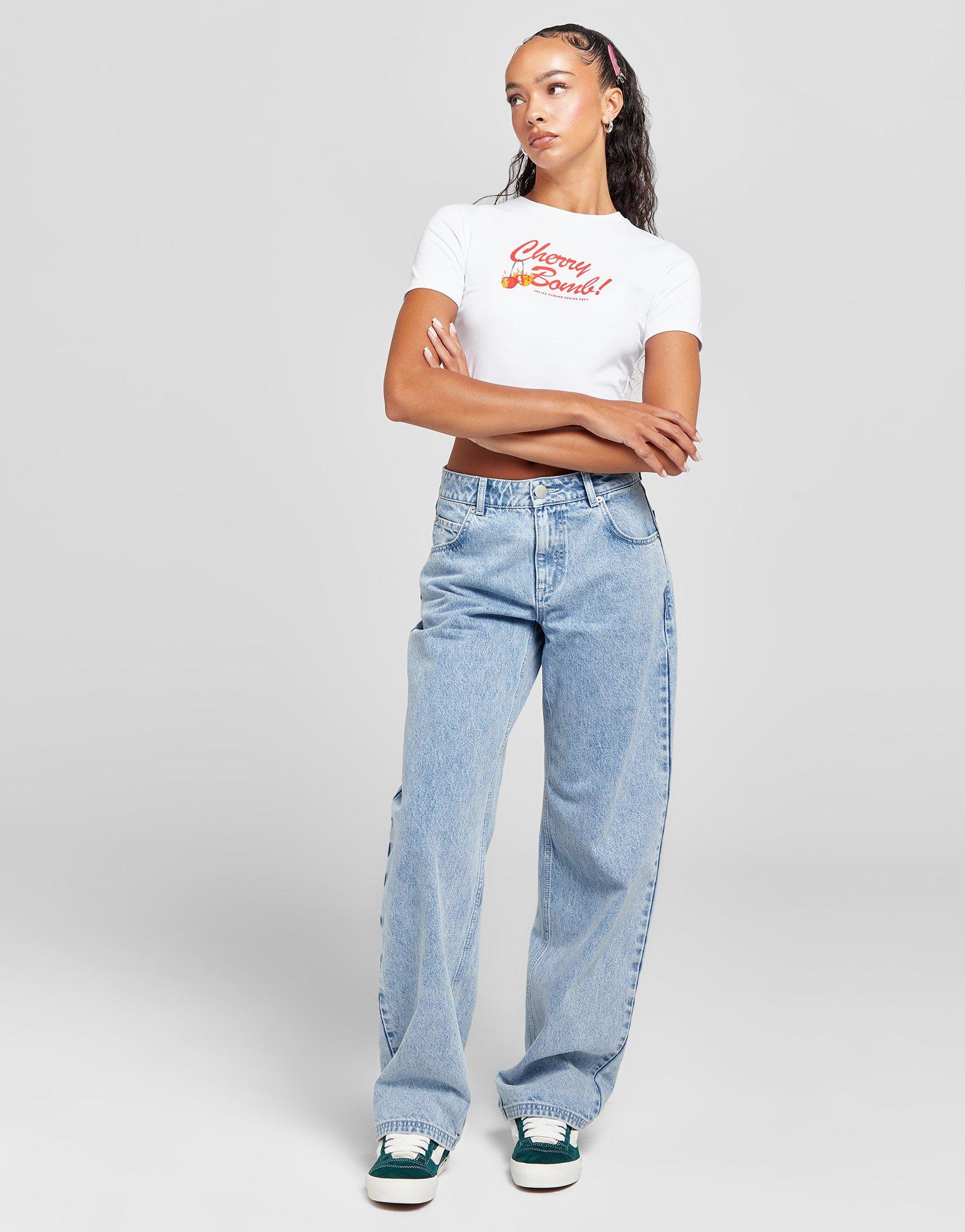 Unlike Humans Mid-Rise Loose Jeans