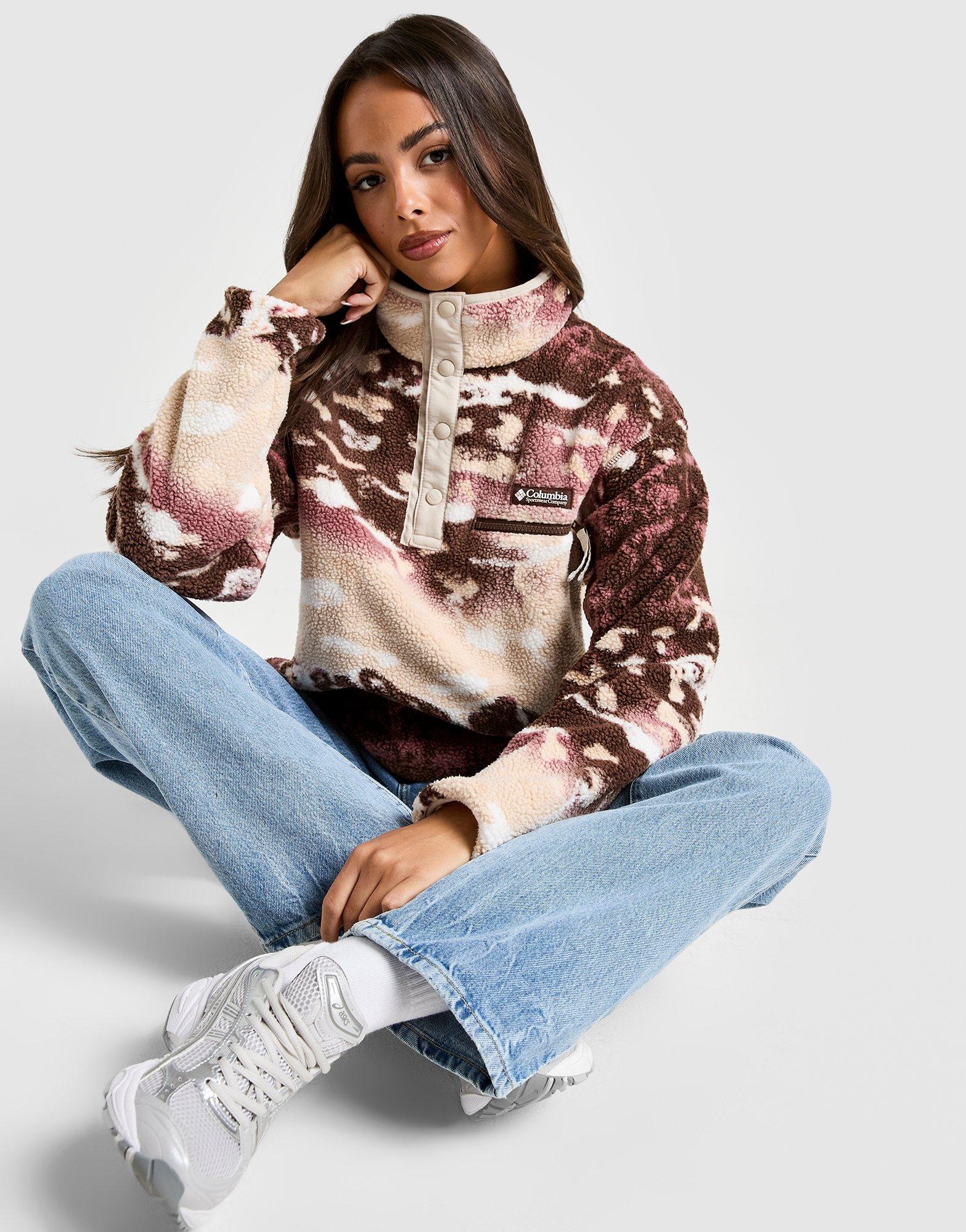 Columbia Helvetia Crop Print Fleece