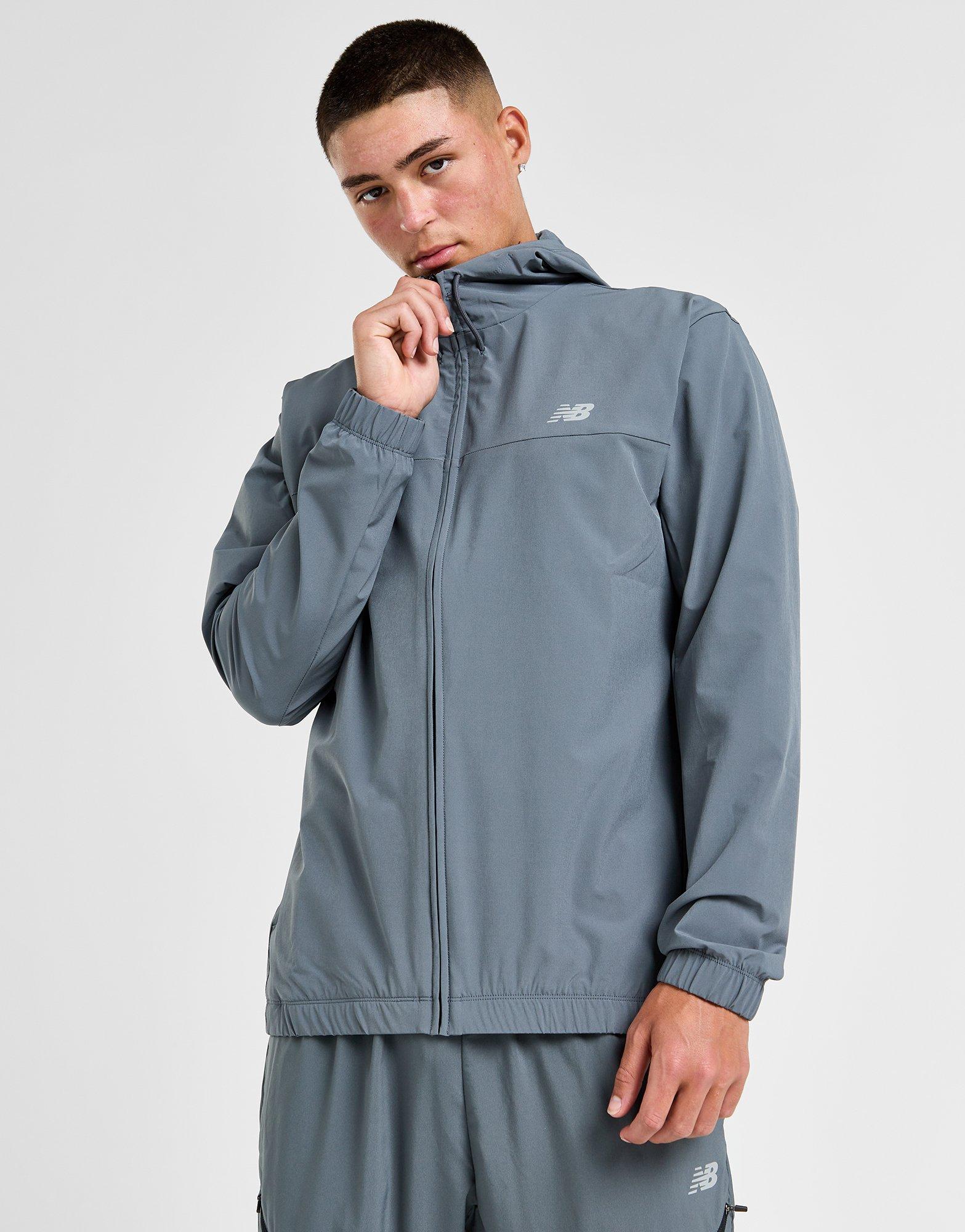 Full Zip Woven Hooded Track Top