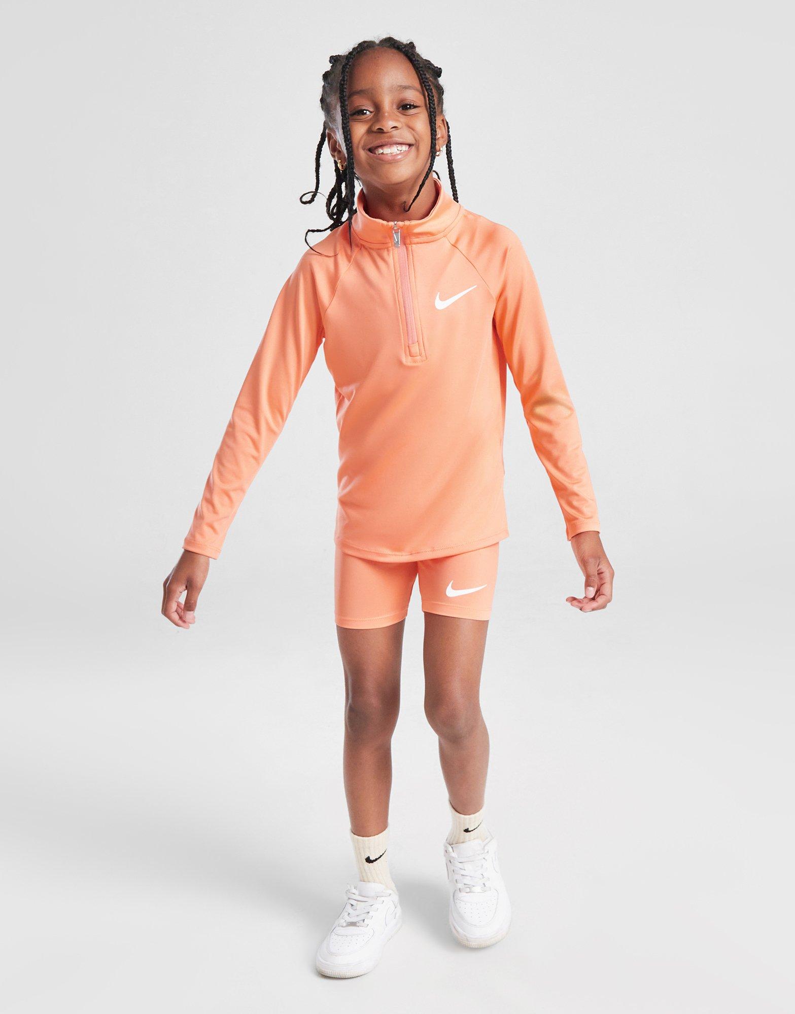 Girls' Pacer 1/4 Zip Top/Shorts Set Children