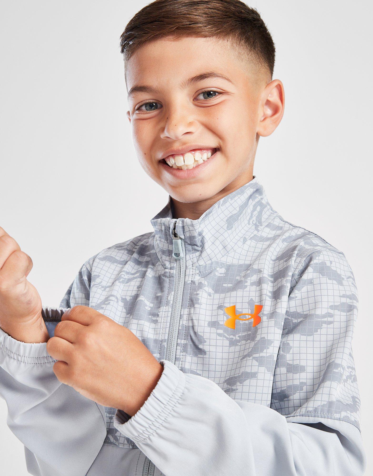 Vanish Full Zip Camo Tracksuit Children