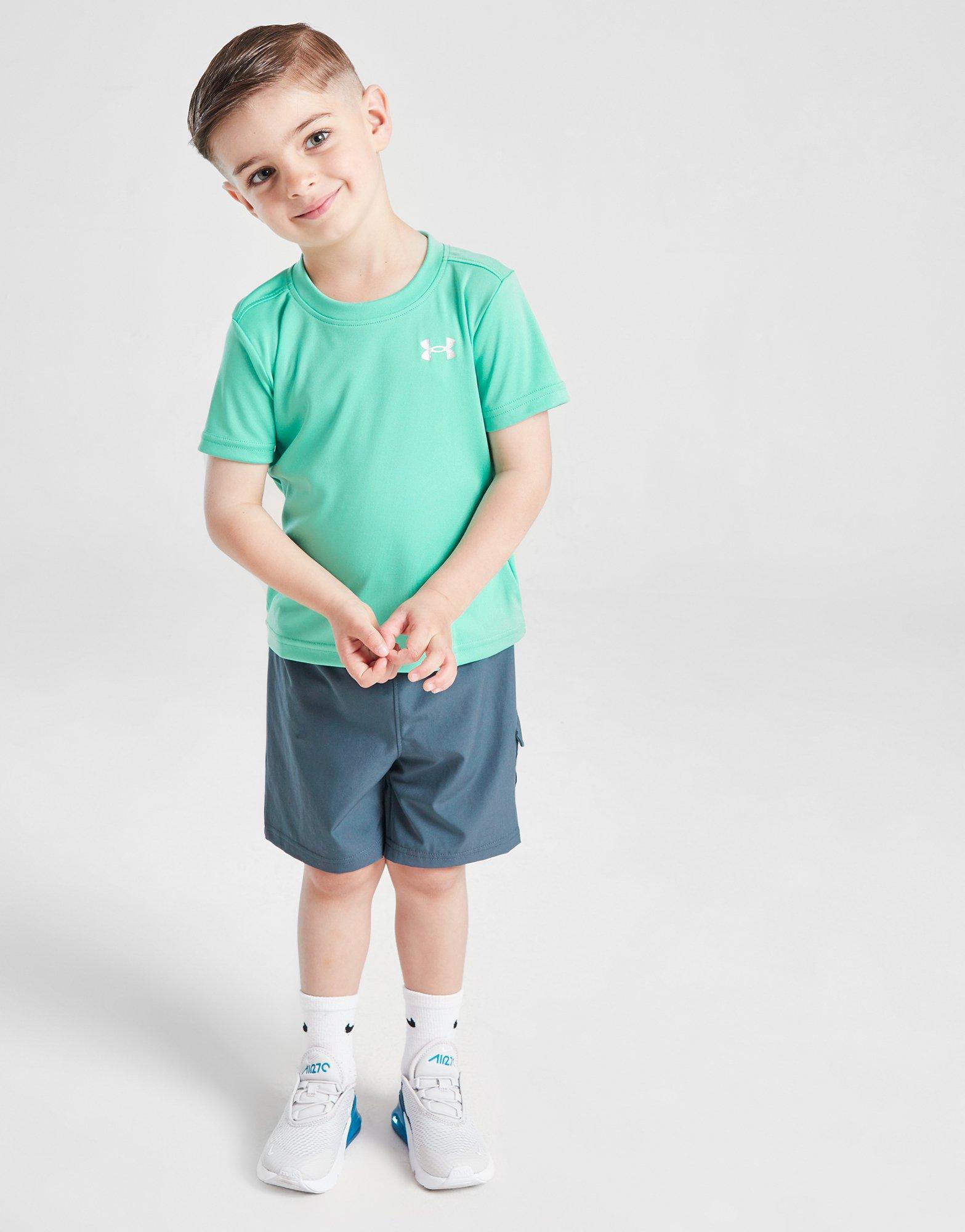 Tech T-Shirt/Woven Cargo Shorts Set Infant