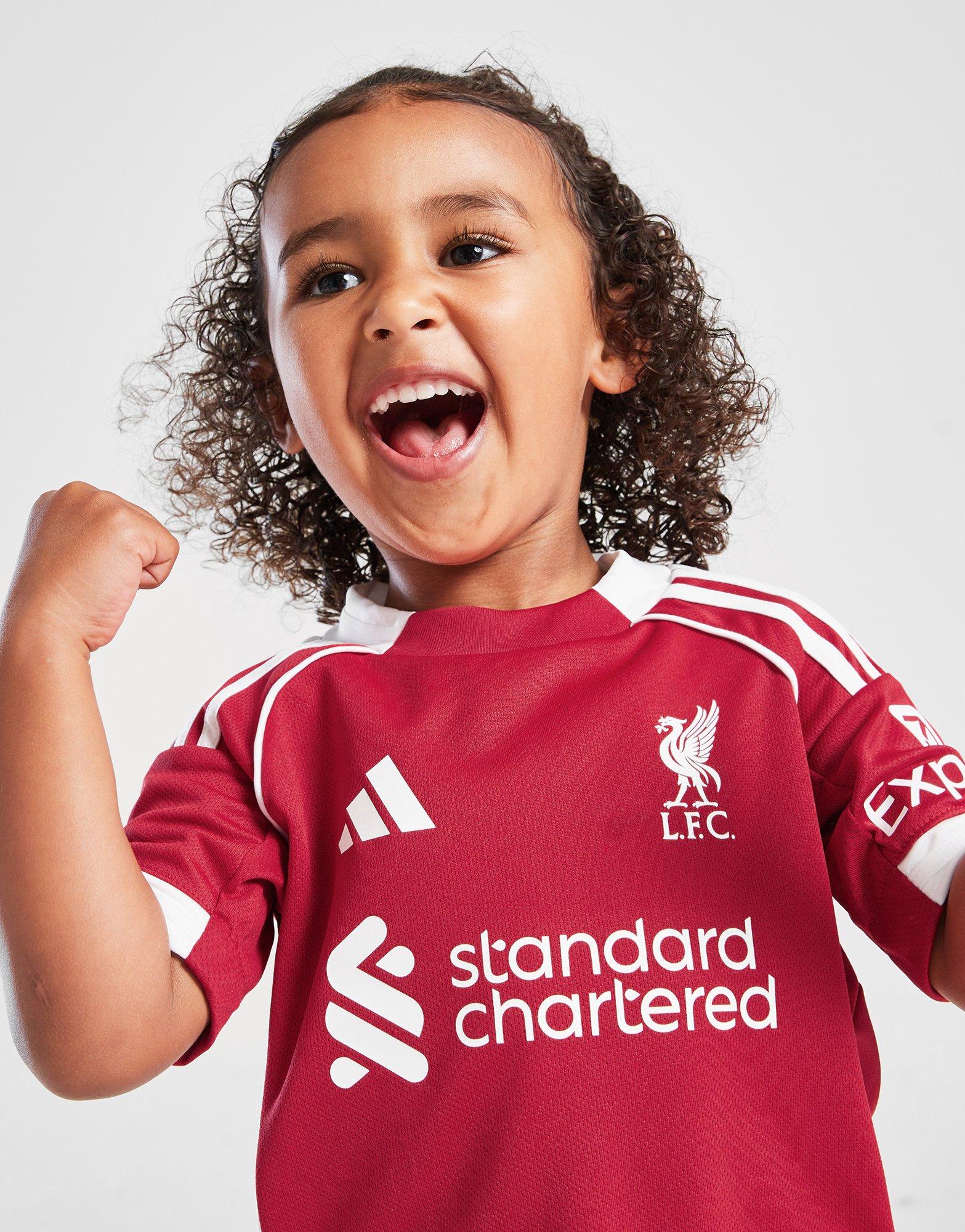 Liverpool FC 2025/26 Home Kit Children