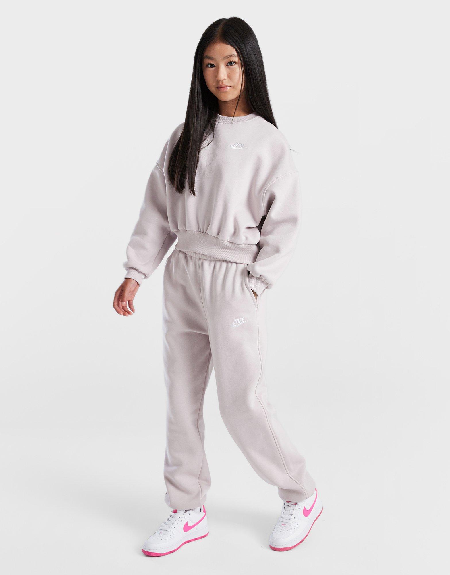 Girls' Club Fleece Boyfriend Joggers Junior