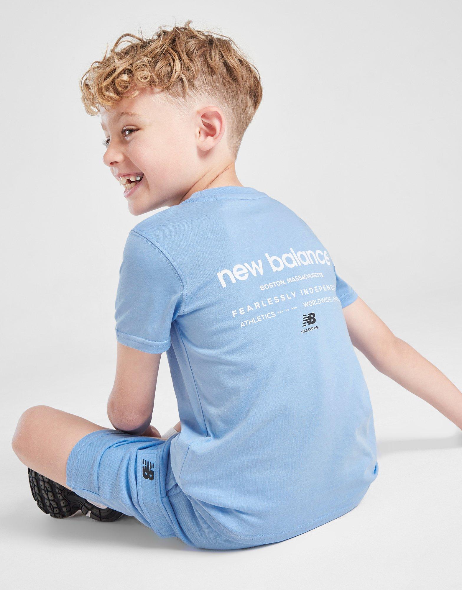 Linear T-Shirt/Shorts Set Children