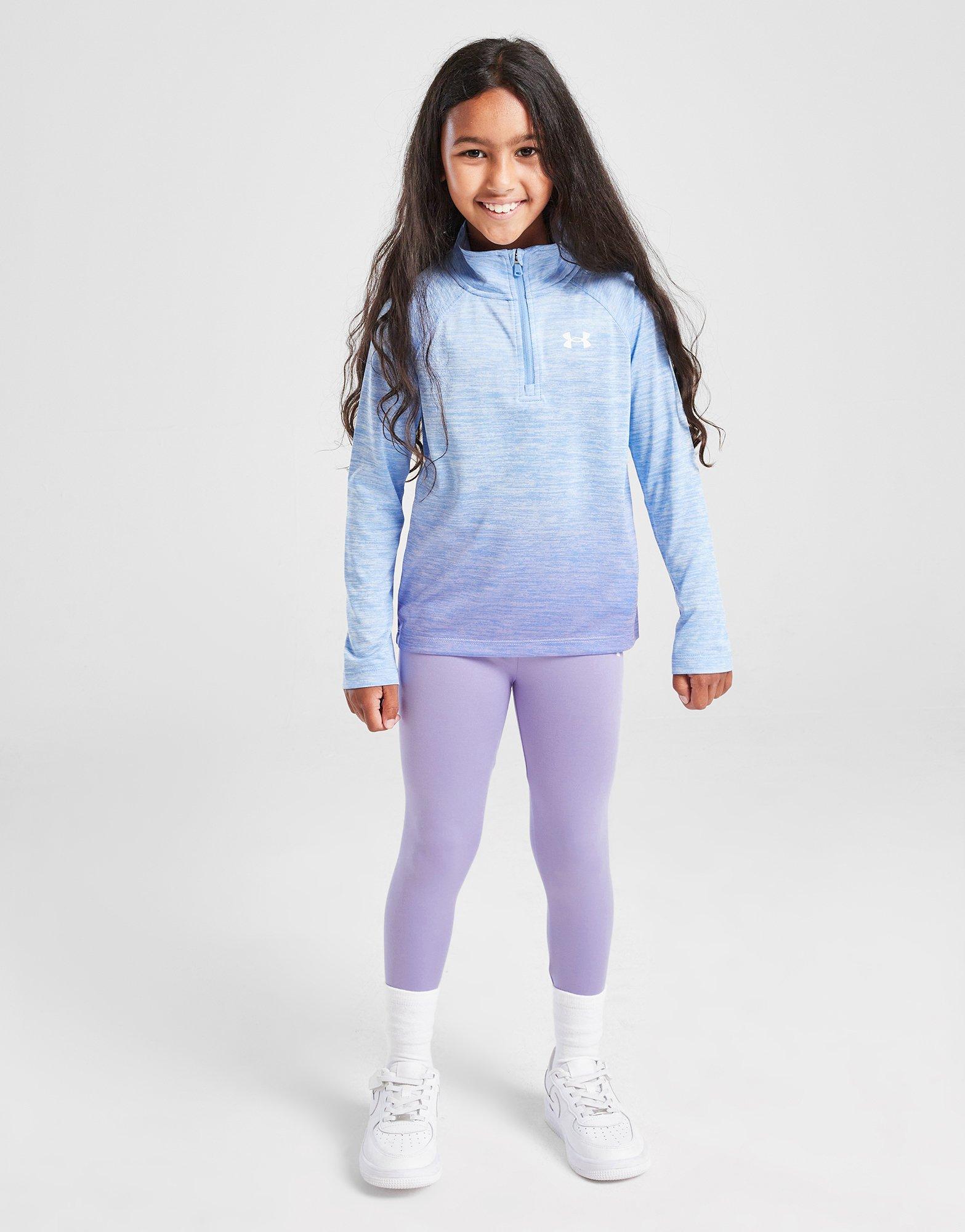 Girls' Fade 1/4 Zip Top/Leggings Set Children