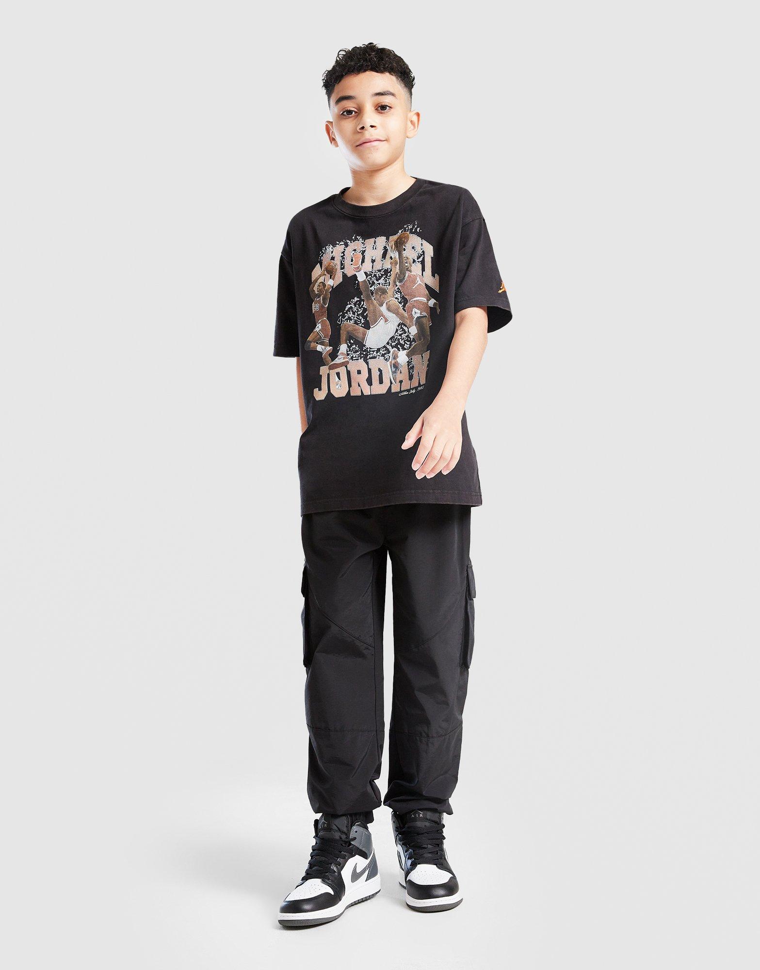 Michael Washed Logo T-Shirt Junior