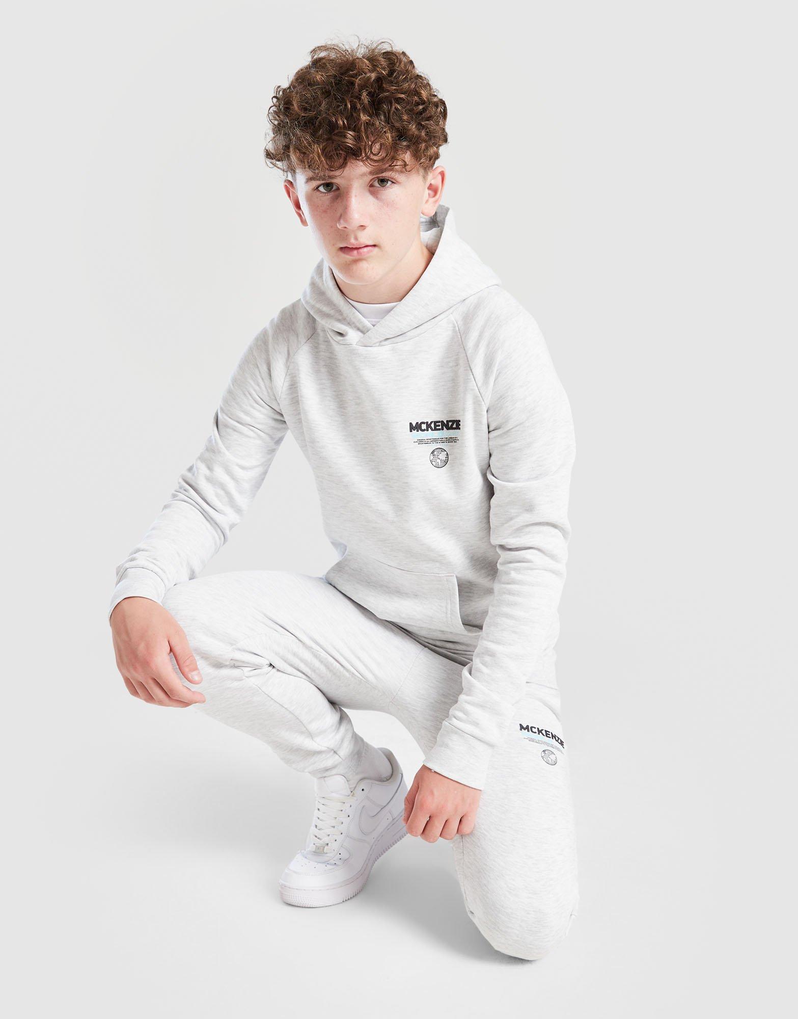 Font Overhead Fleece Hoodie Junior