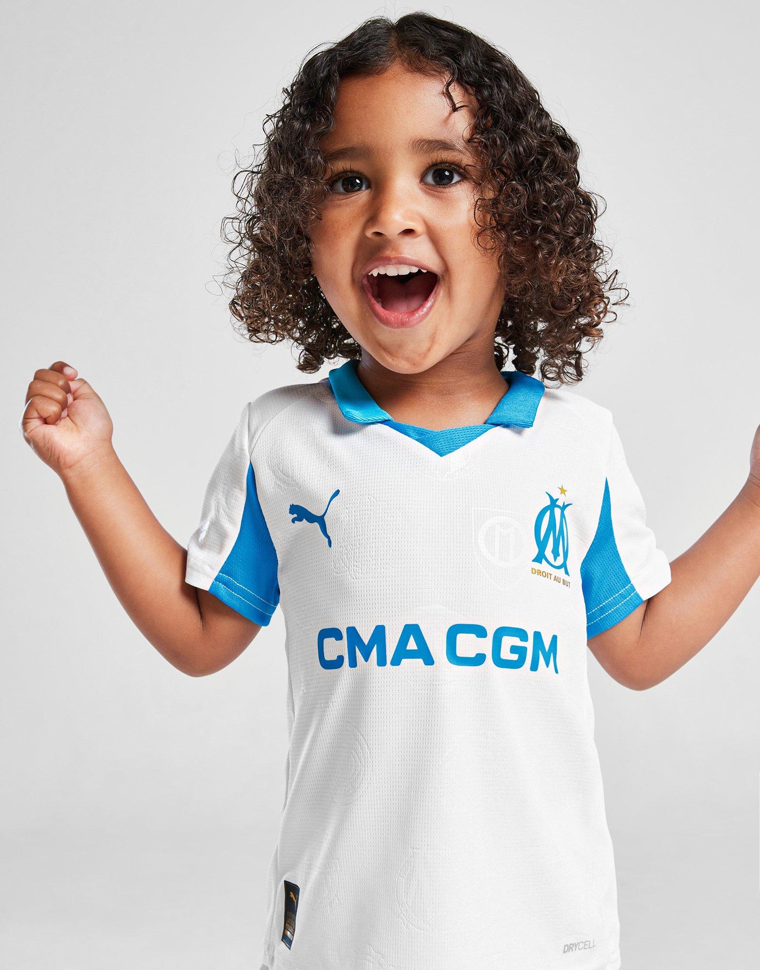 Olympique Marseille 2025/26 Home Kit Children