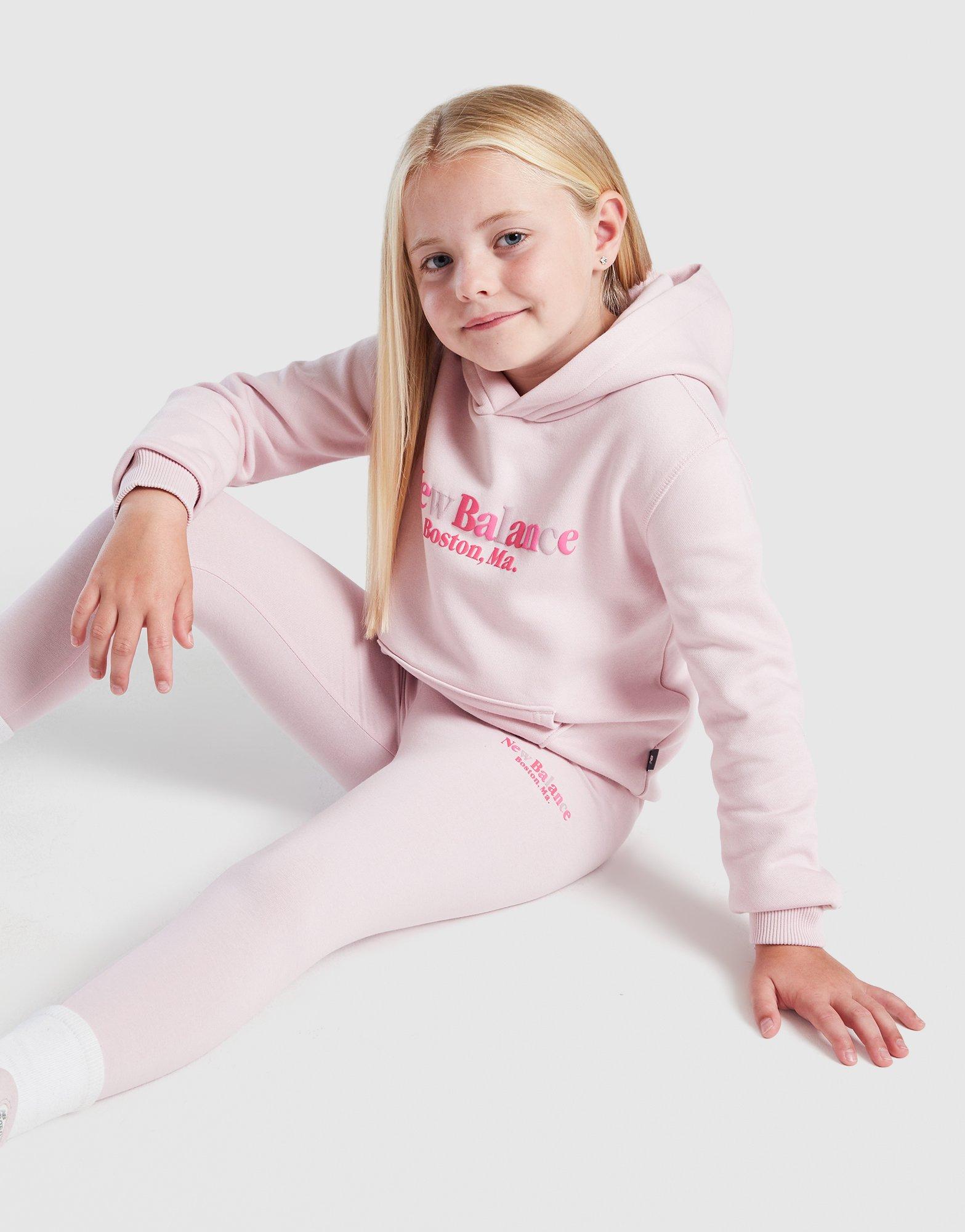 Girls' Tonal Graphic Hoodie/Leggings Set Children