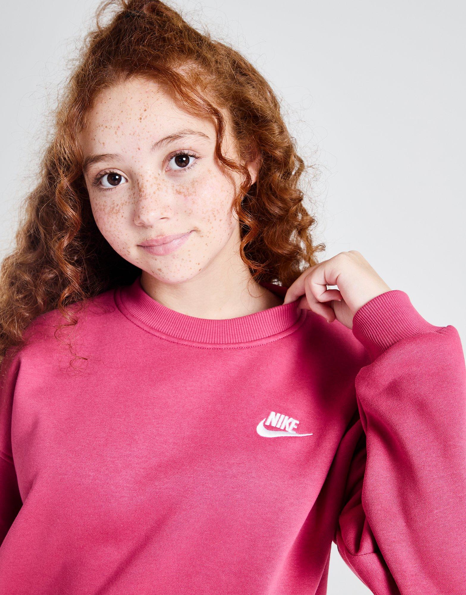 Girls' Club Fleece Crew Sweatshirt Junior
