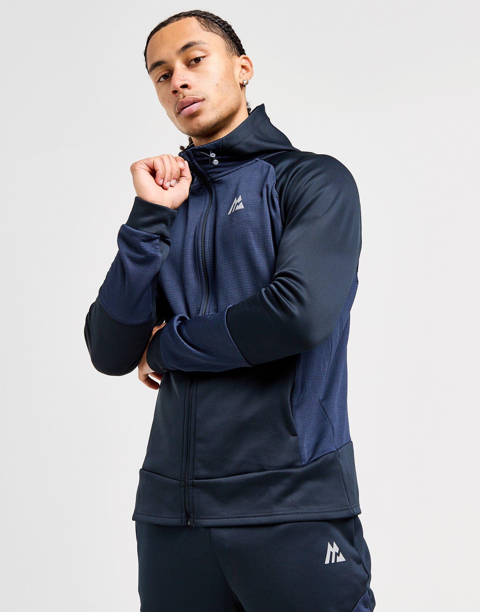 Flex Gridded Full Zip Hoodie