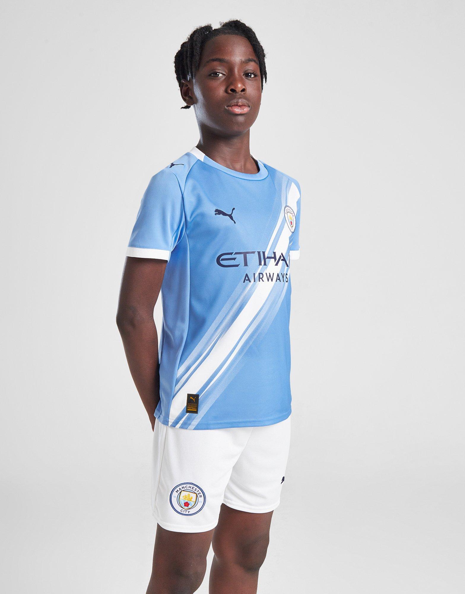 Manchester City FC 2025/26 Home Shorts Junior