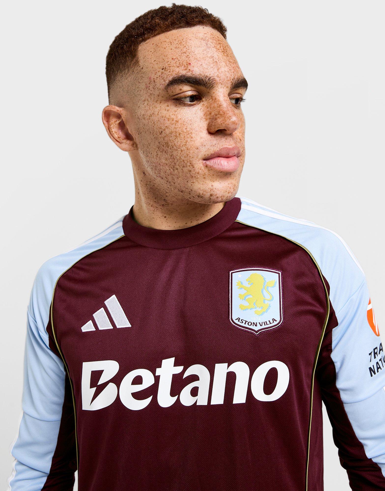 Aston Villa FC 2025/26 Long Sleeve Home Shirt