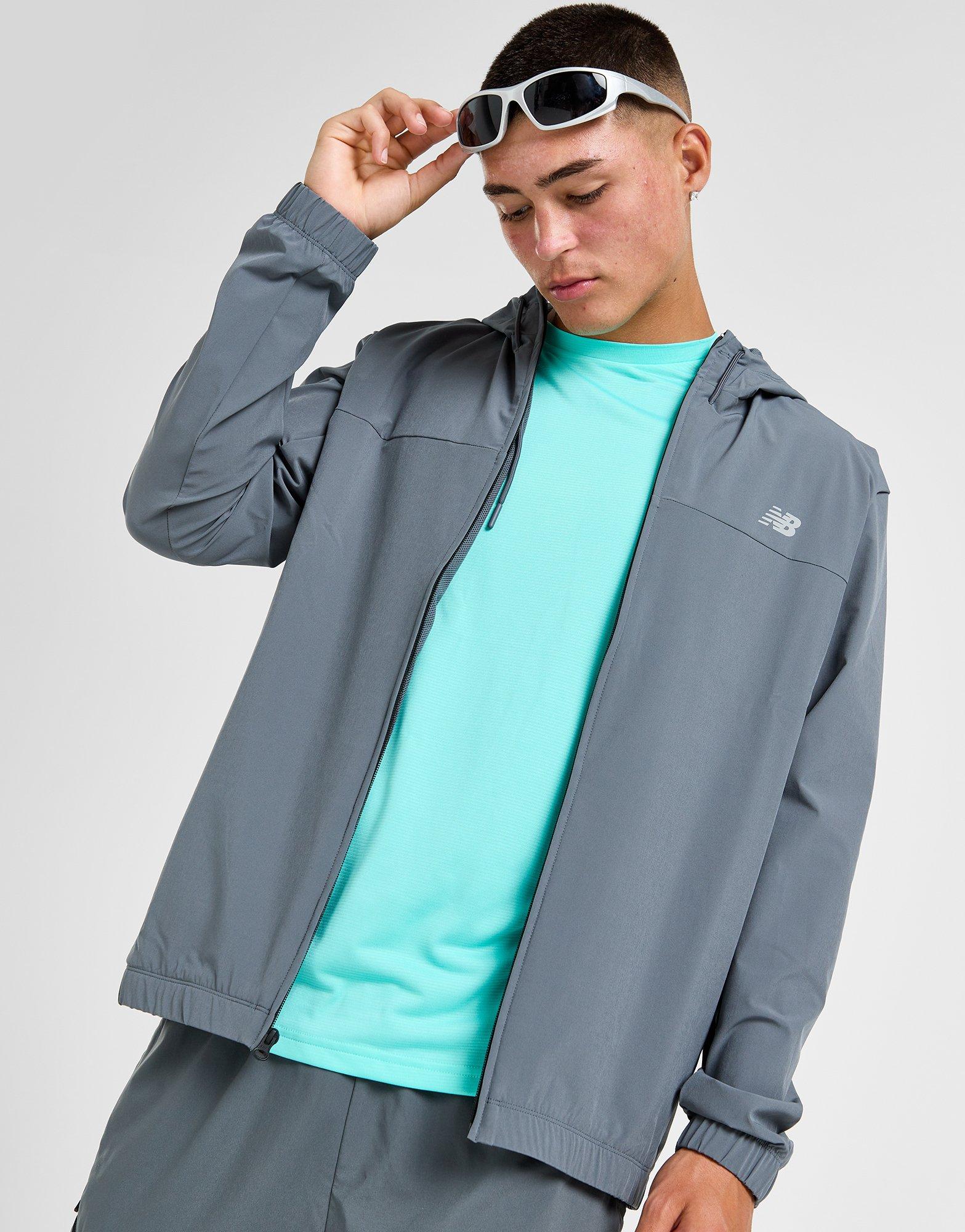 Full Zip Woven Hooded Track Top