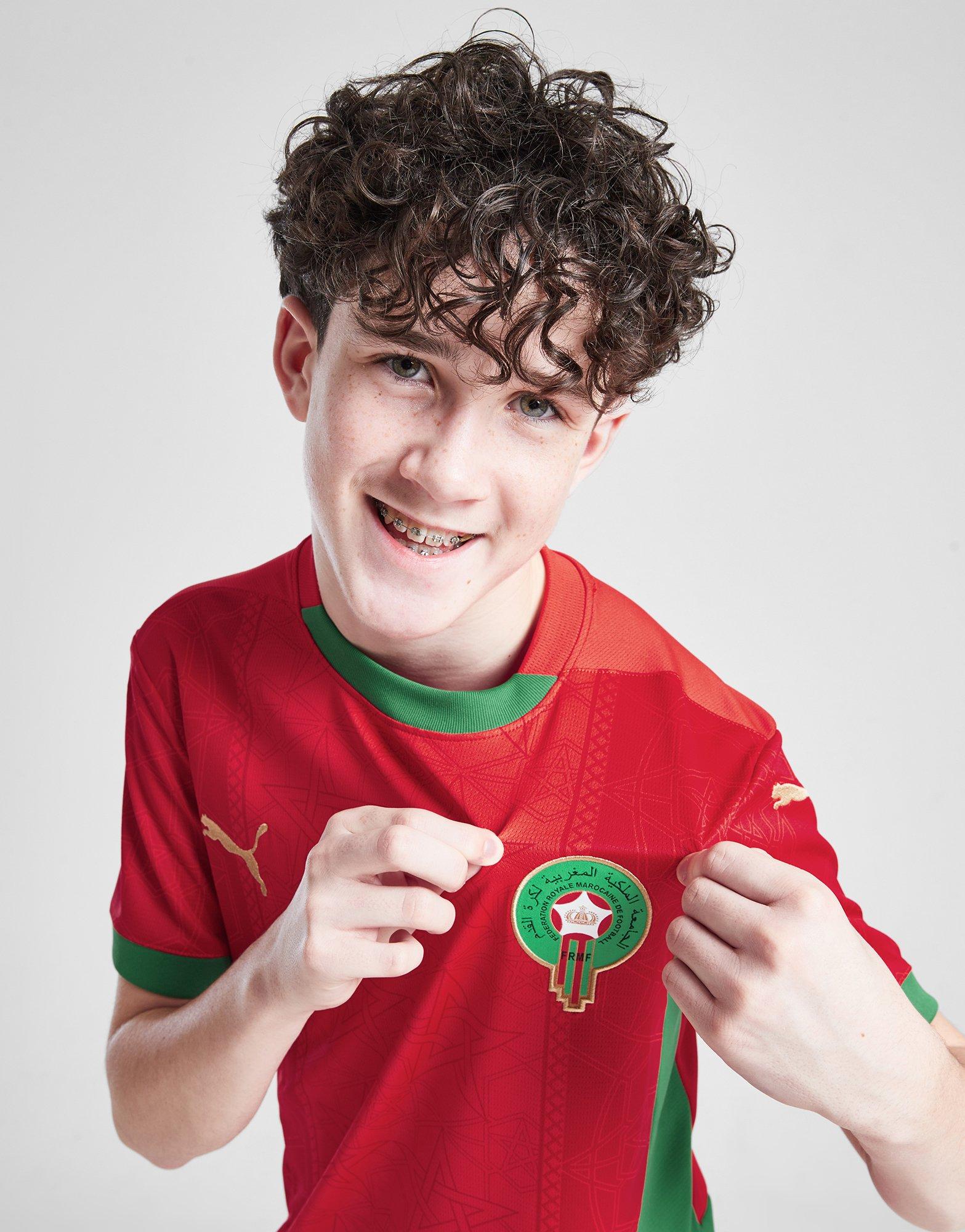 Morocco 2025 Home Shirt Junior