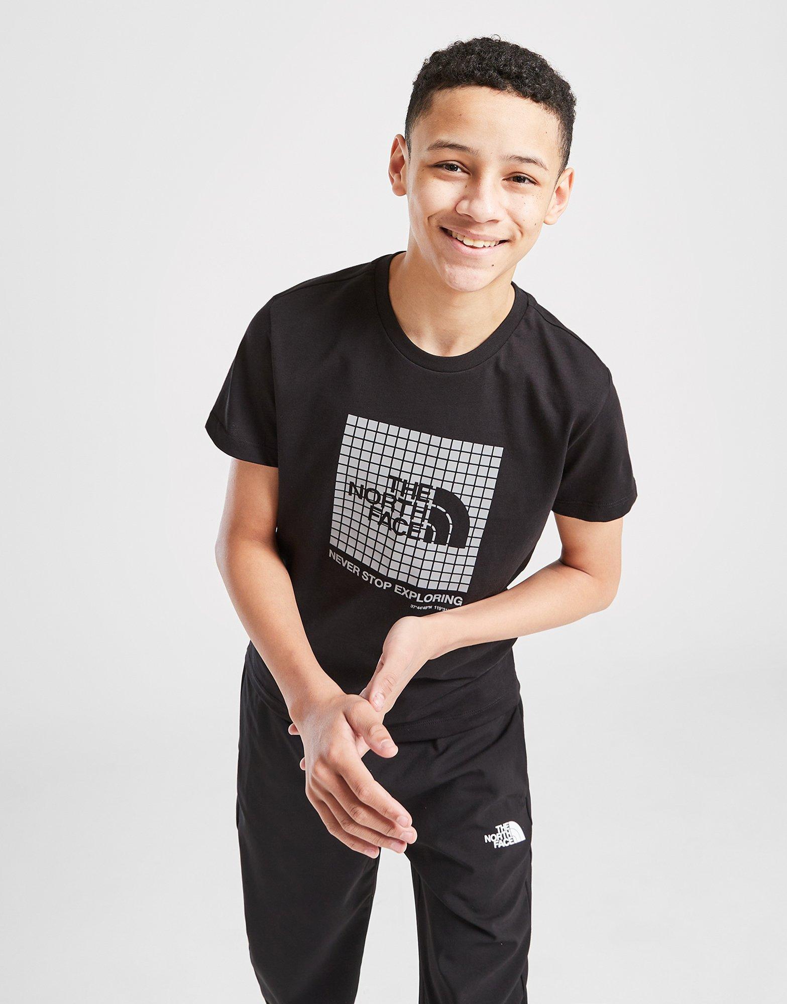 Reflective Grid T-Shirt Junior