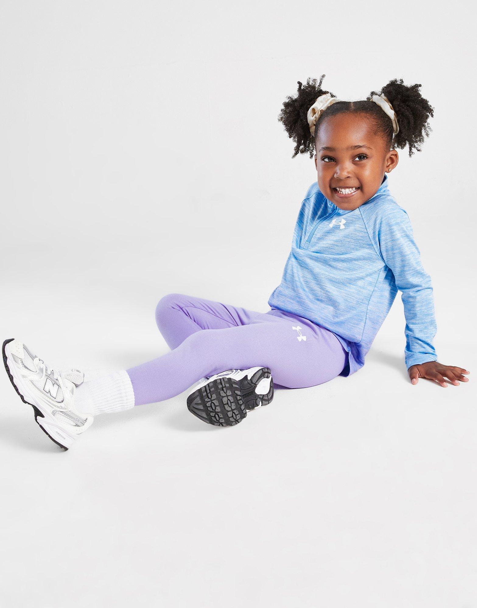 Girls' Fade 1/4 Zip Track Top/Leggings Set Infant