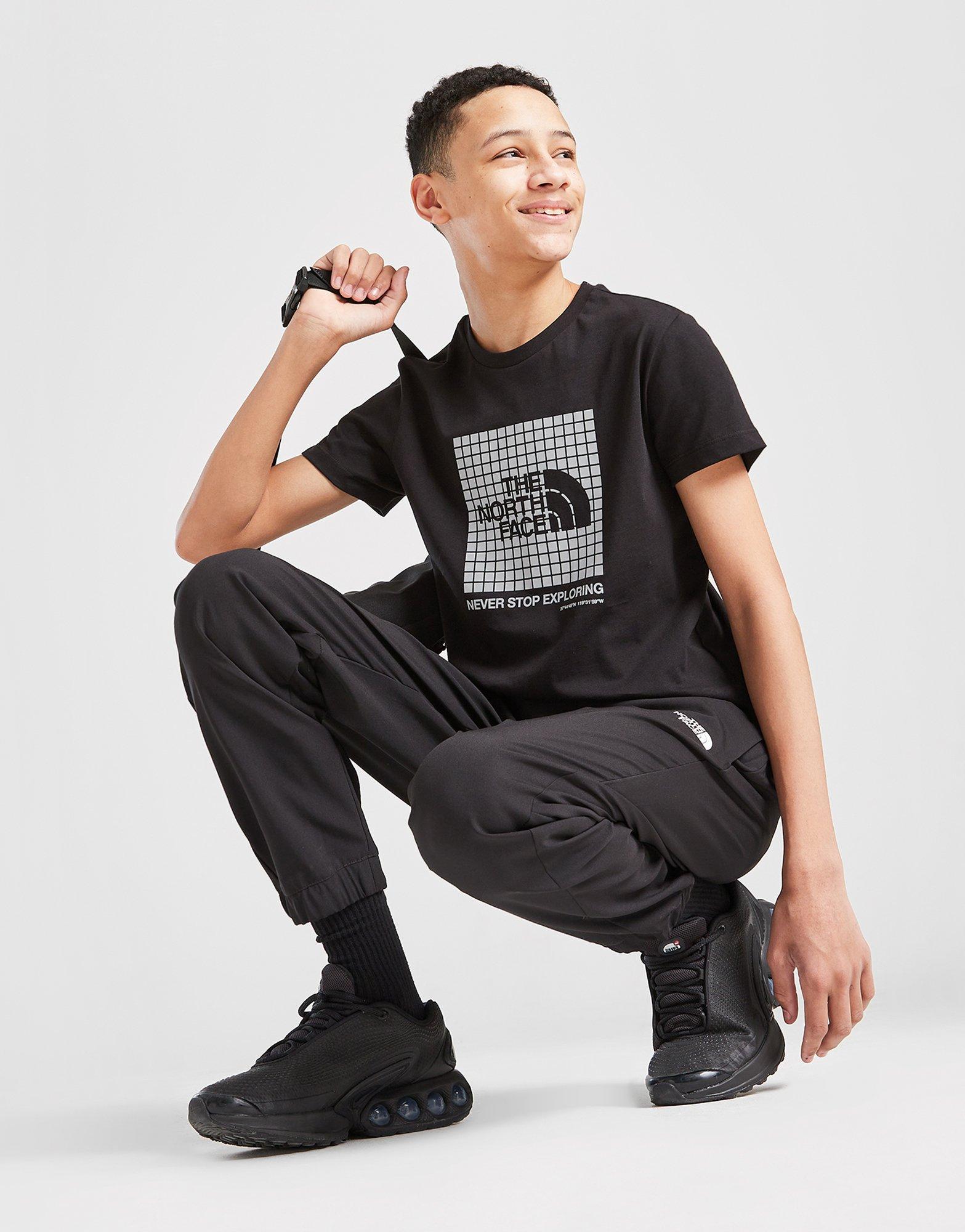 Reflective Grid T-Shirt Junior