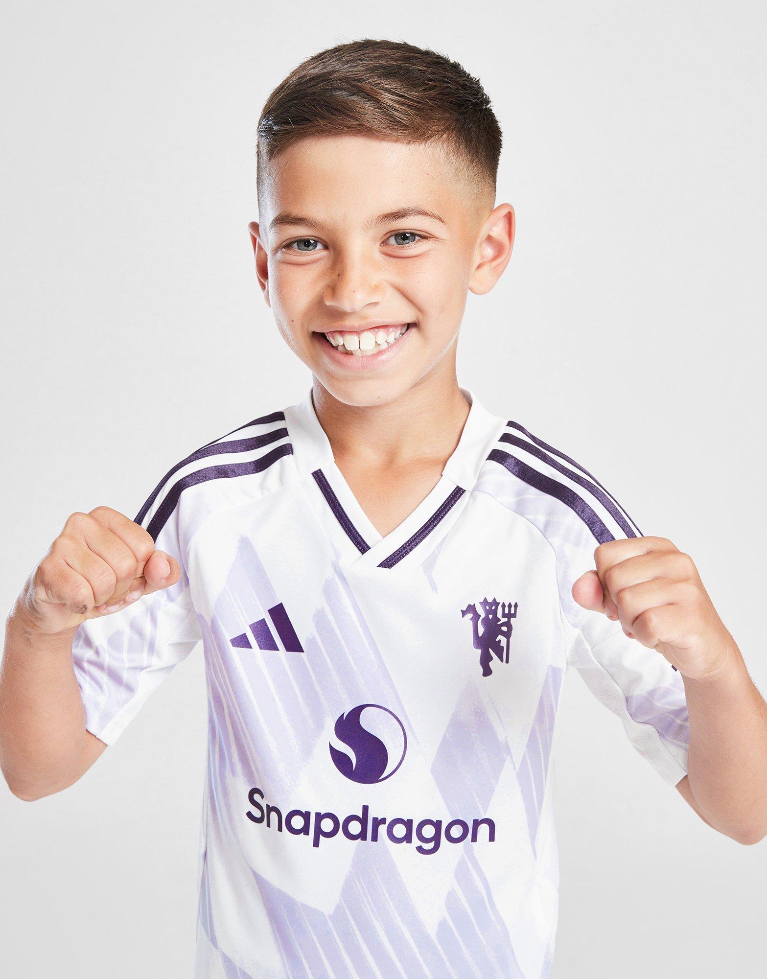 Manchester United 2025/26 Away Kit Children