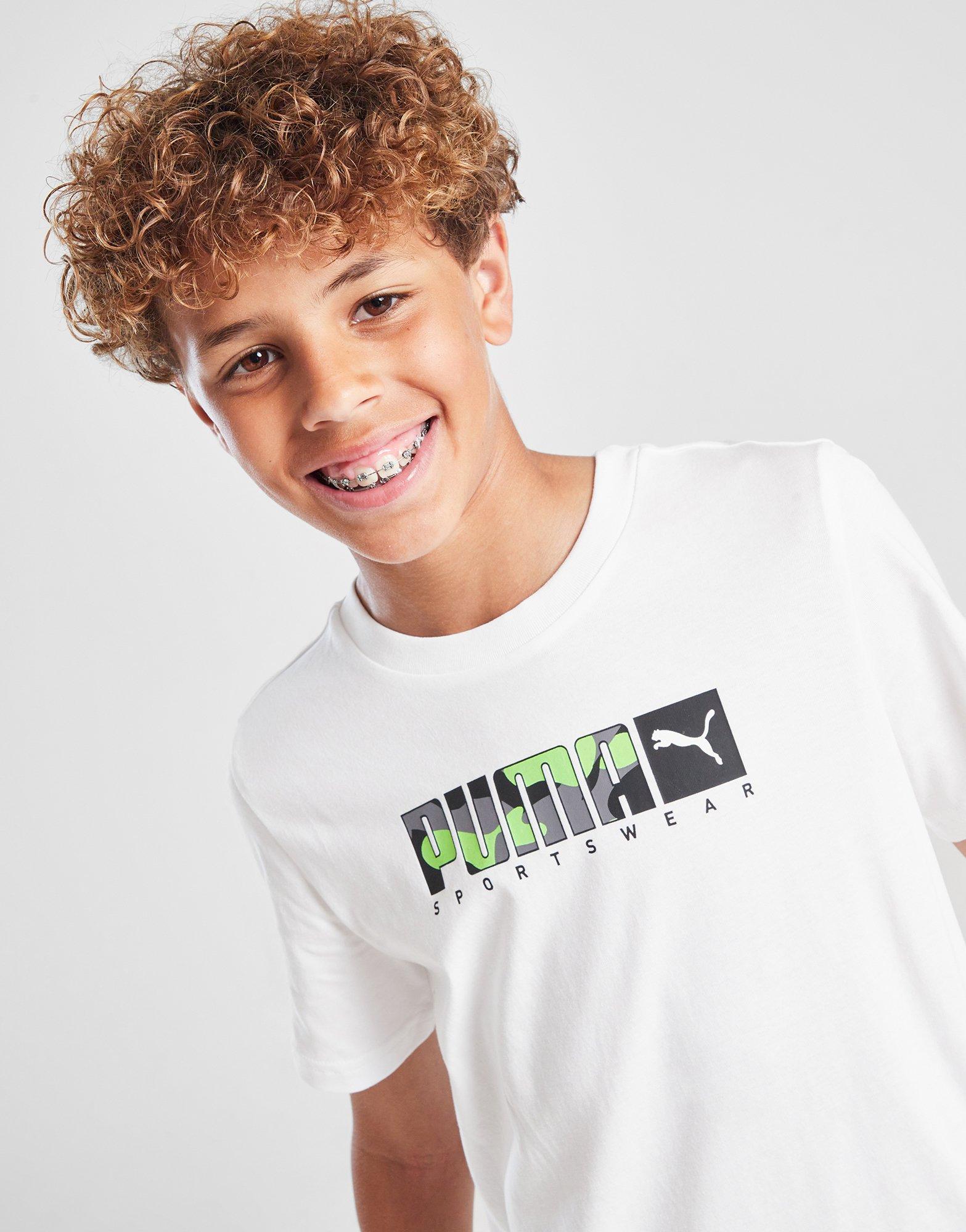 Core Camo Logo T-Shirt Junior
