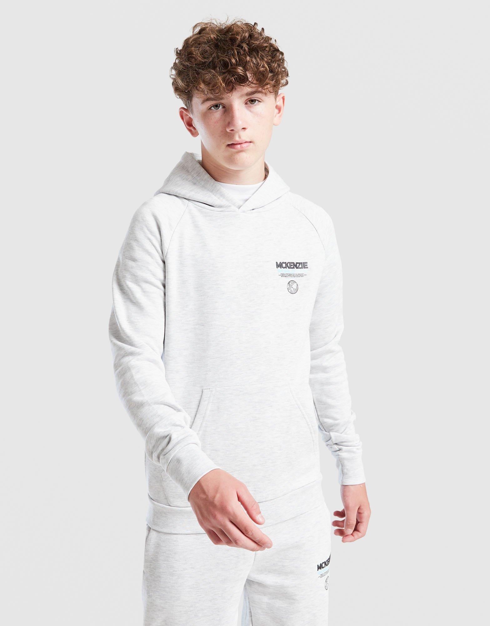 Font Overhead Fleece Hoodie Junior