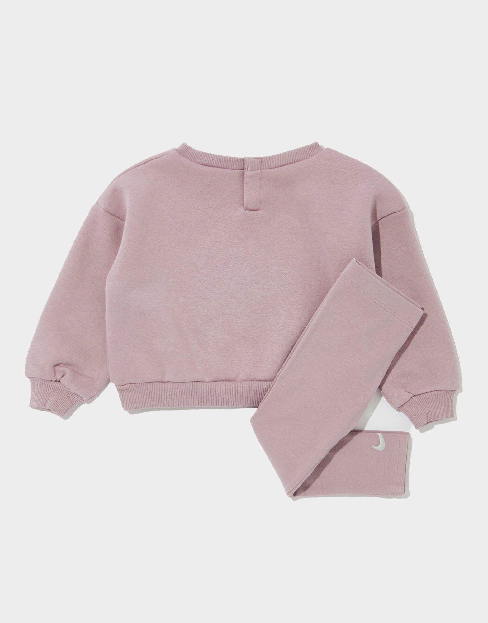 Girls' Embroidered Shine Crew Tracksuit Infant