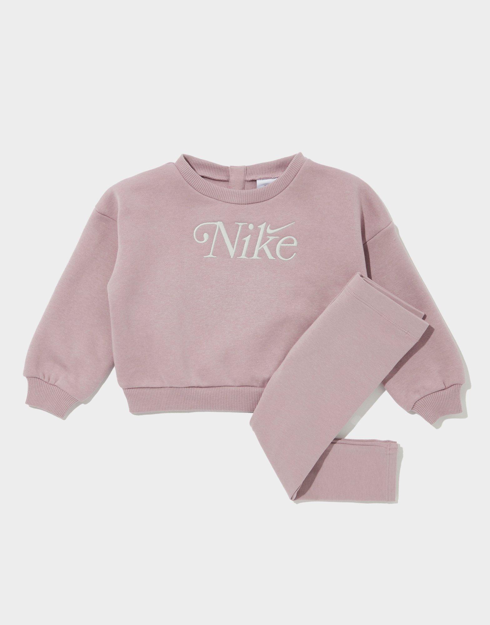 Girls' Embroidered Shine Crew Tracksuit Infant